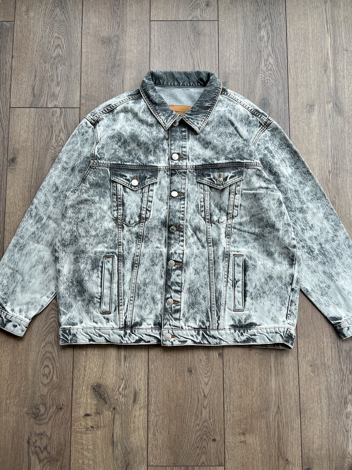 Martine Rose *UNRELEASED SAMPLE* Martine Rose Denim Trucker Jacket Size US M / EU 48-50 / 2 - 2 Thumbnail