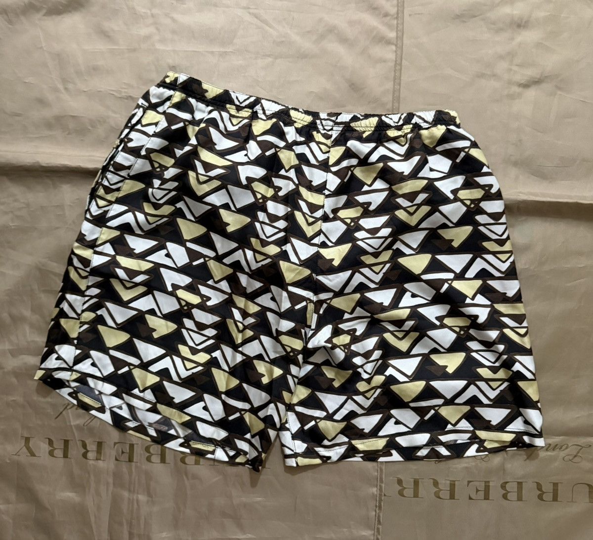 Prada Prada Silk Twill Swim Trunks size 50 Size US 34 / EU 50 - 9 Thumbnail
