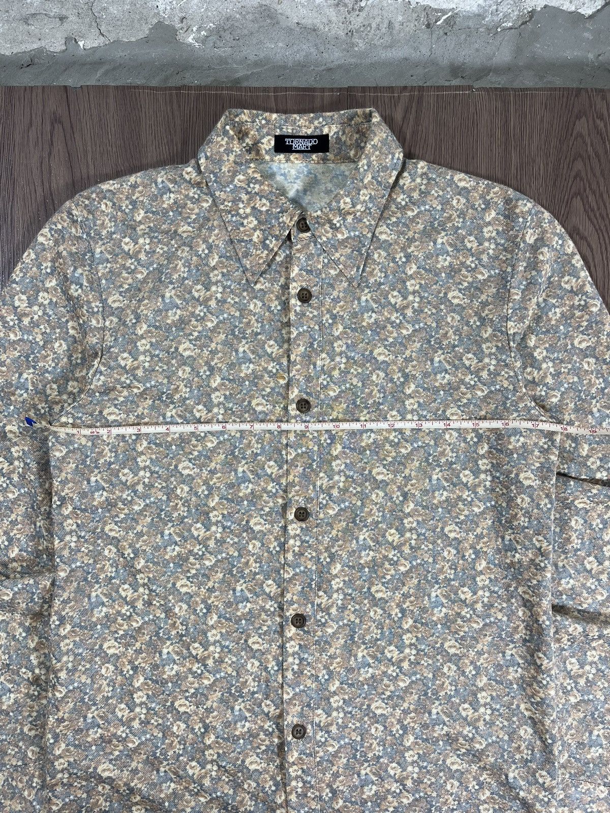 Tornado Mart Tornado Mart Floral Button Shirt Made In Japan Size US M / EU 48-50 / 2 - 10 Thumbnail