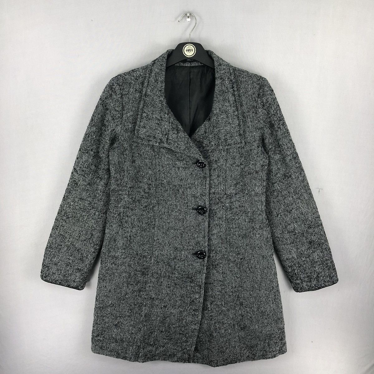 Comme Ca Ism Vintage 90's Wool Coat Women Jacket by Comme Ça Ism Size M / US 6-8 / IT 42-44 - 1 Thumbnail
