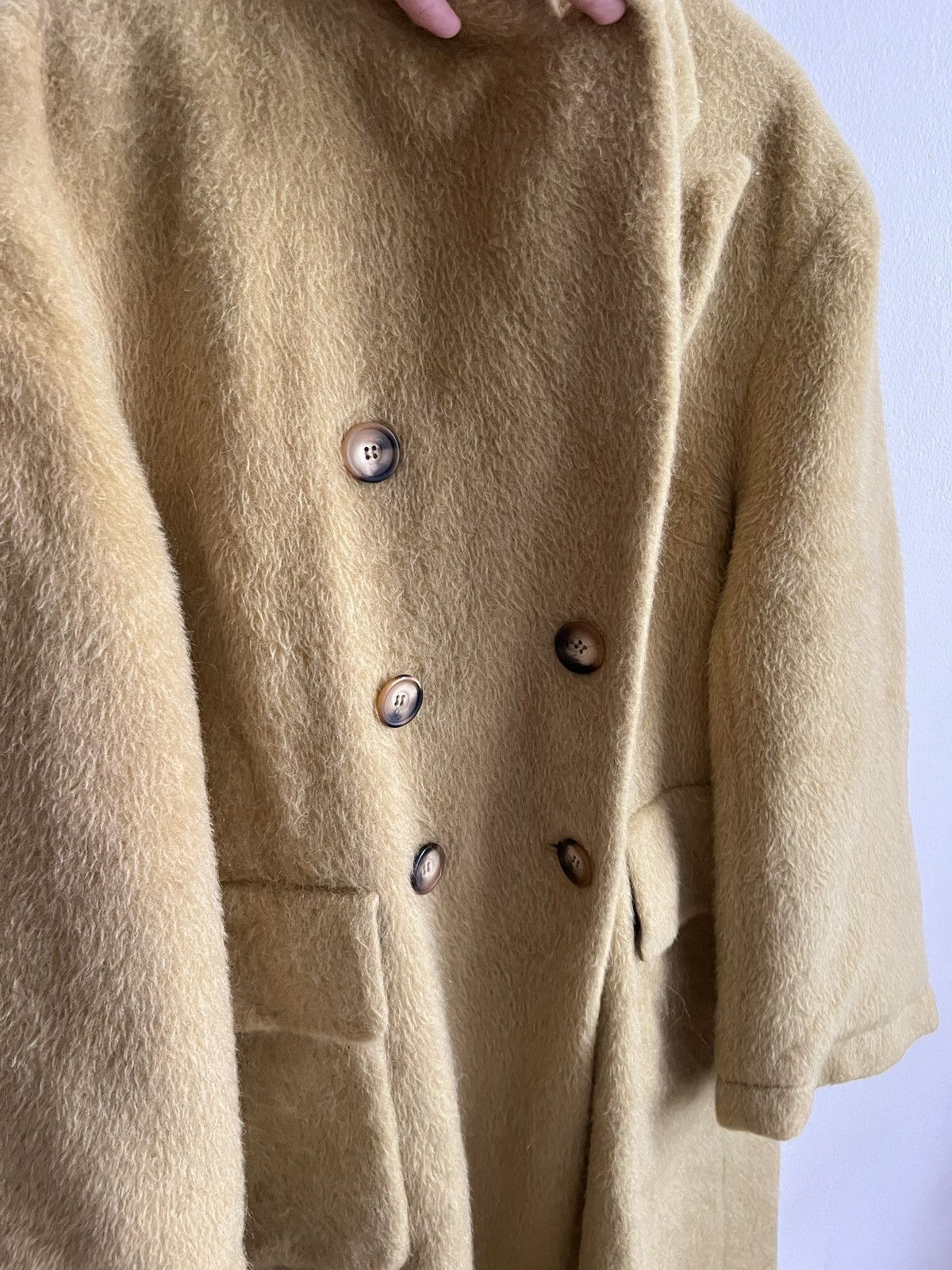 Dries Van Noten 1999 Dries Van Noten Alpaka/Wool oversized coat Size L / US 10 / IT 46 - 7 Thumbnail
