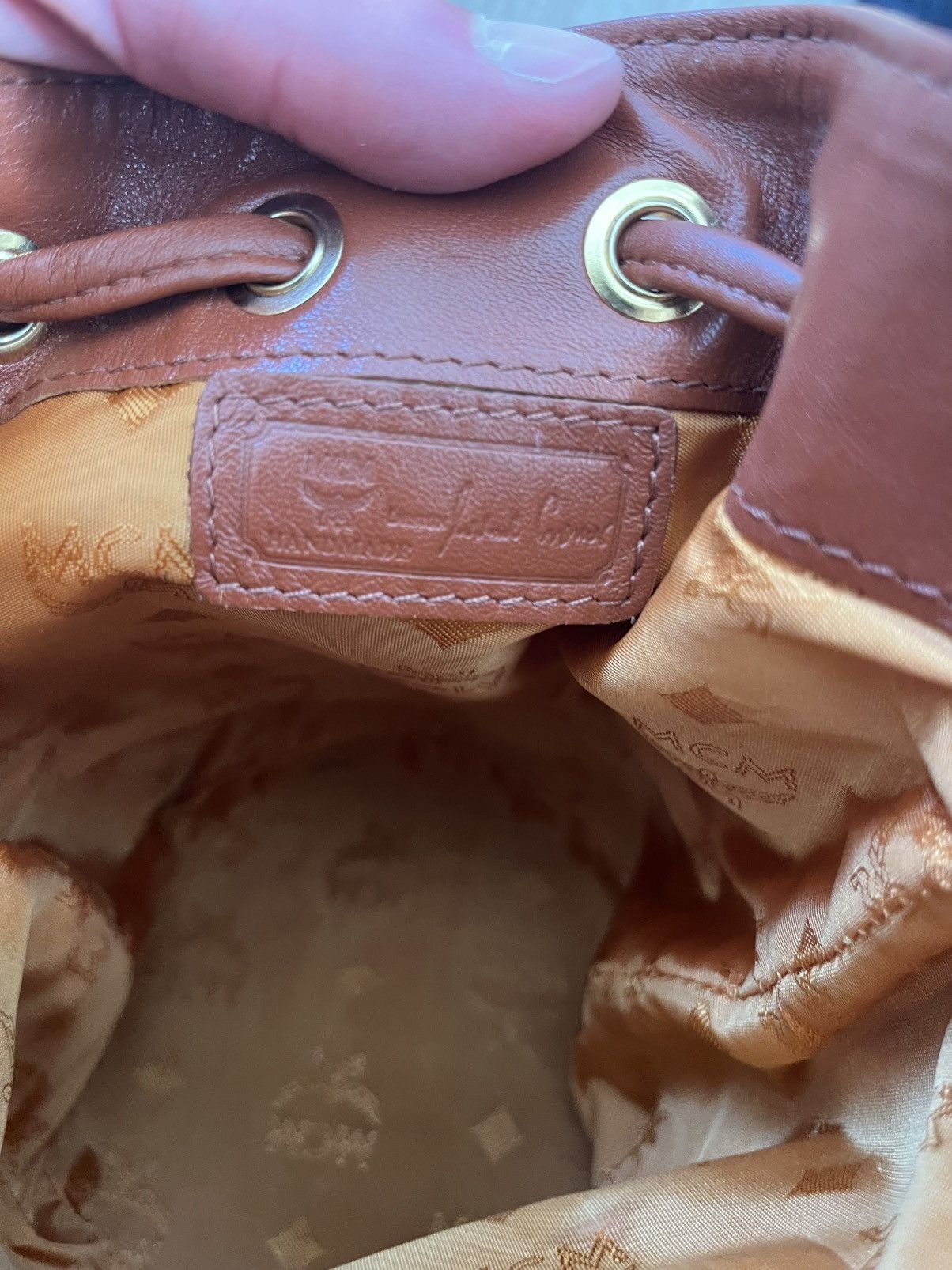 MCM MCM shoulder leather bag rare luxury designer fashion Size ONE SIZE - 8 Thumbnail