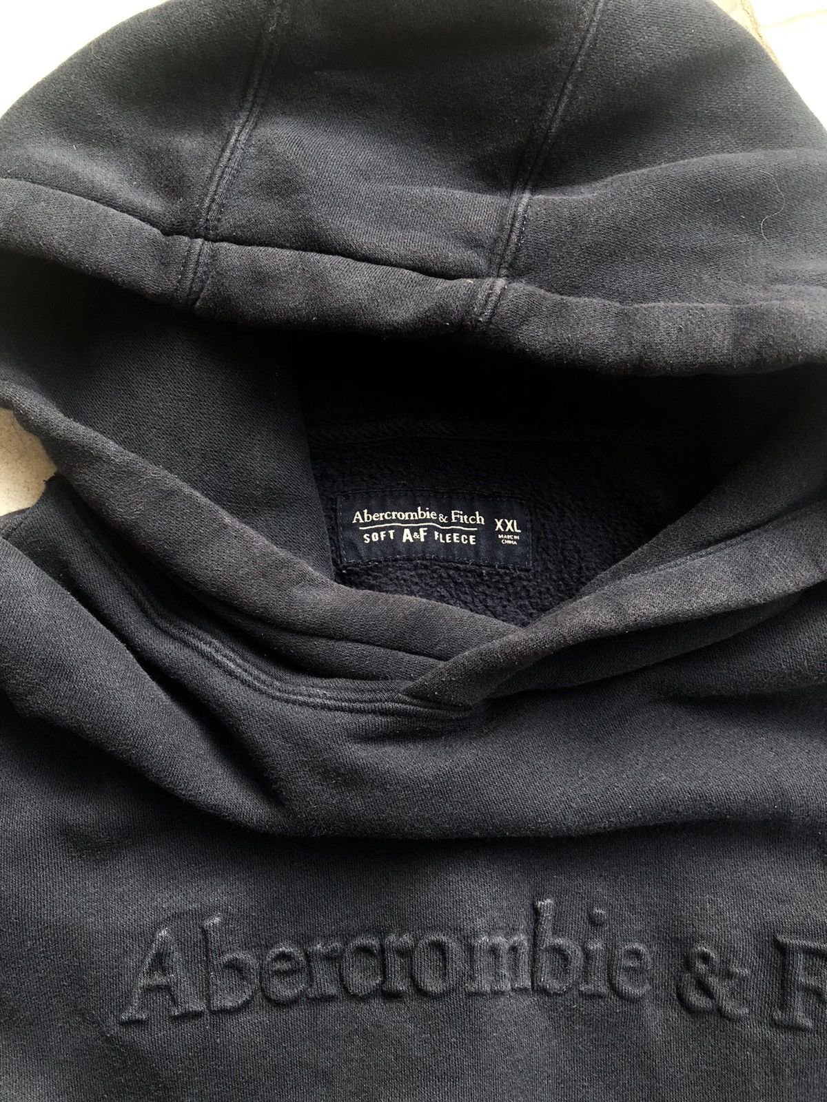 Abercrombie & Fitch × If Six Was Nine × Le Grande Bleu (L.G.B.) Rare❗️Abercrombie & Fitch Hoodie Embossing Y2K Size US XXL / EU 58 / 5 - 5 Thumbnail