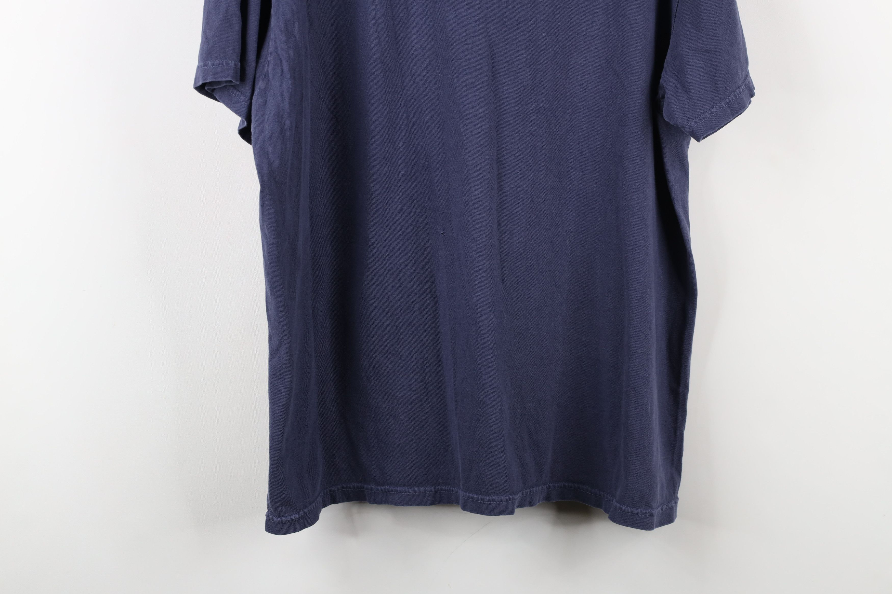 Vintage Vintage 90s Streetwear Heavyweight Blank Garment Dye T-Shirt Size L / US 10 / IT 46 - 13 Thumbnail