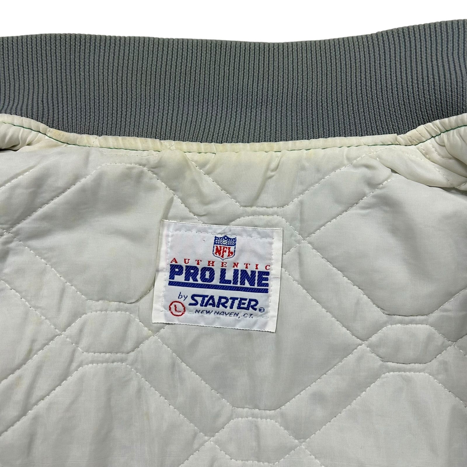 NFL VTG 90s PHILADELPHIA EAGLES STARTER SATIN JACKET BOMBER Size US L / EU 52-54 / 3 - 4 Thumbnail