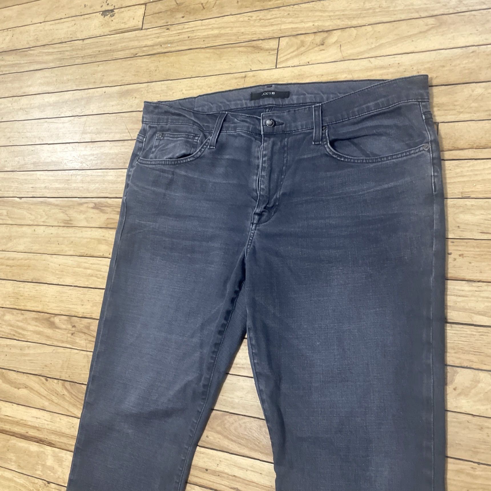 Vintage VINTAGE Joe's Jeans The Brixton Men 36 Straight + Narrow Gray Stretch Denim Y2k Indie City USA Preppy 90s Mens Size US 36 / EU 52 - 3 Thumbnail