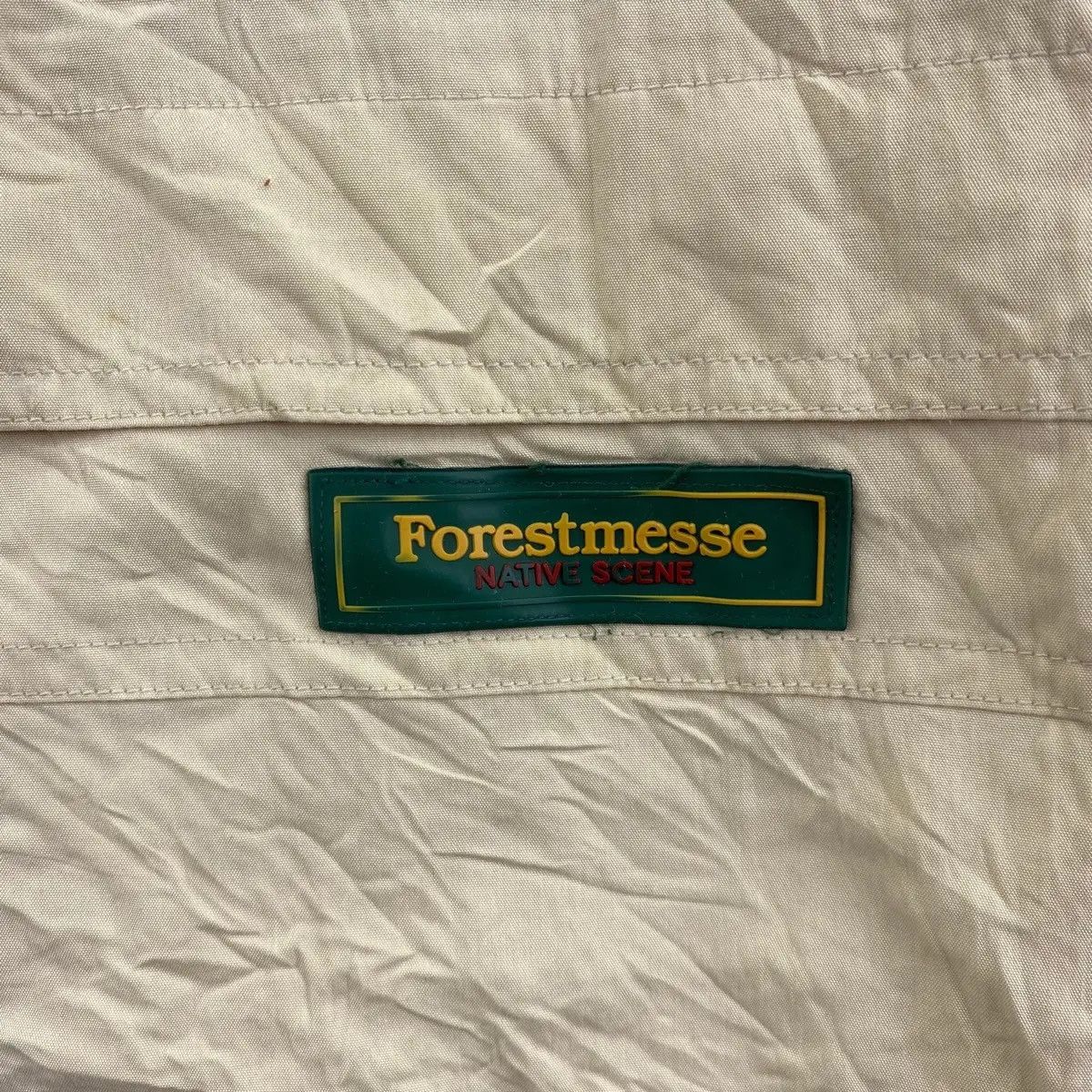 Vintage Vtg 90’ FORESTMESSE NATIVE SCENE Minimalist Jacket Parka Size US XL / EU 56 / 4 - 6 Thumbnail