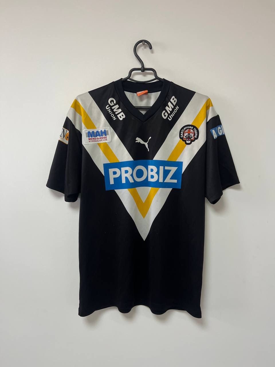 Puma Castleford Tigers 2012/13 Away Rugby League Shirt Puma L Size US L / EU 52-54 / 3 - 1 Thumbnail