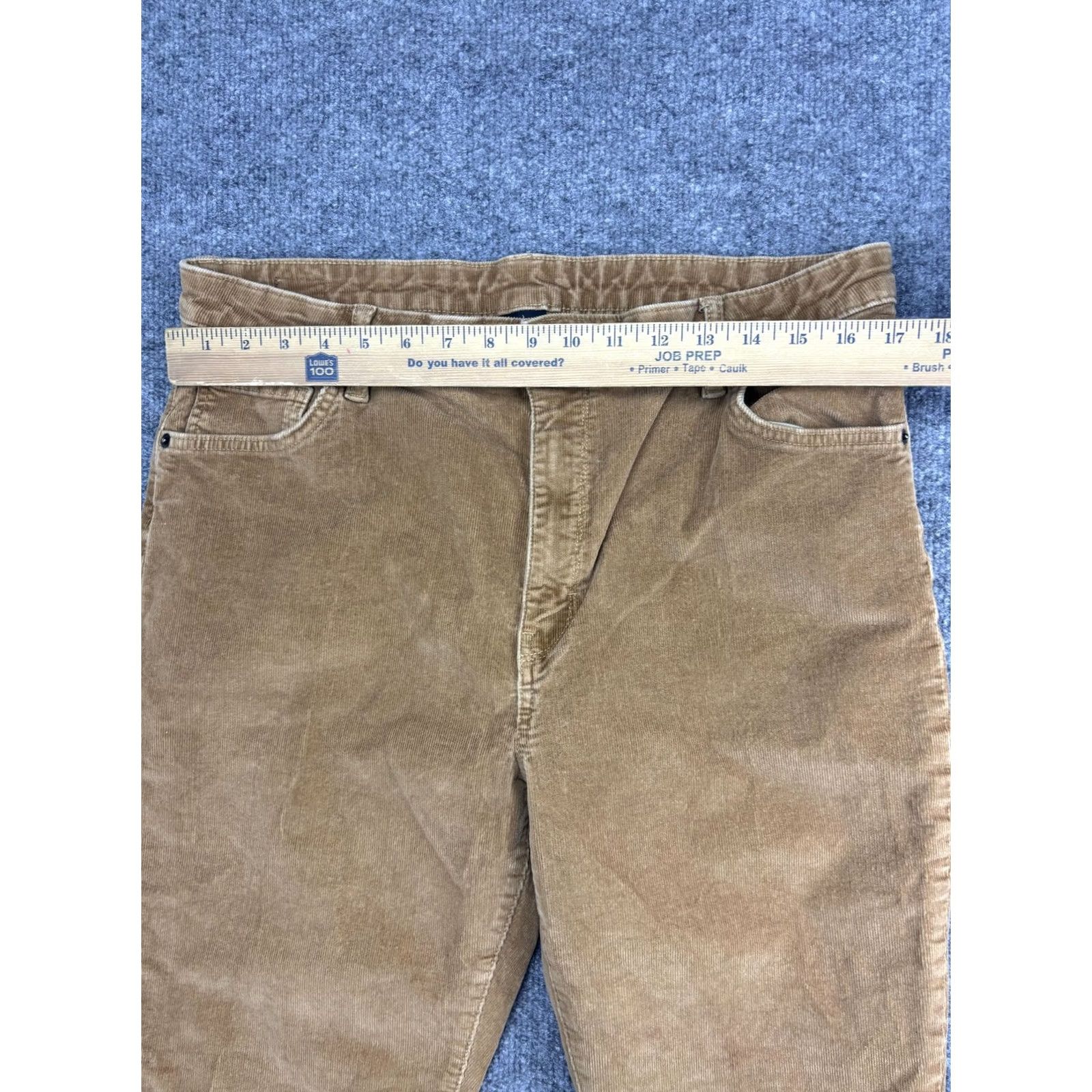 Patagonia VINTAGE Patagonia Pants Mens 33x29 Brown Organic Cotton Corduroy 5 Pocket Tapered Size US 33 - 3 Thumbnail