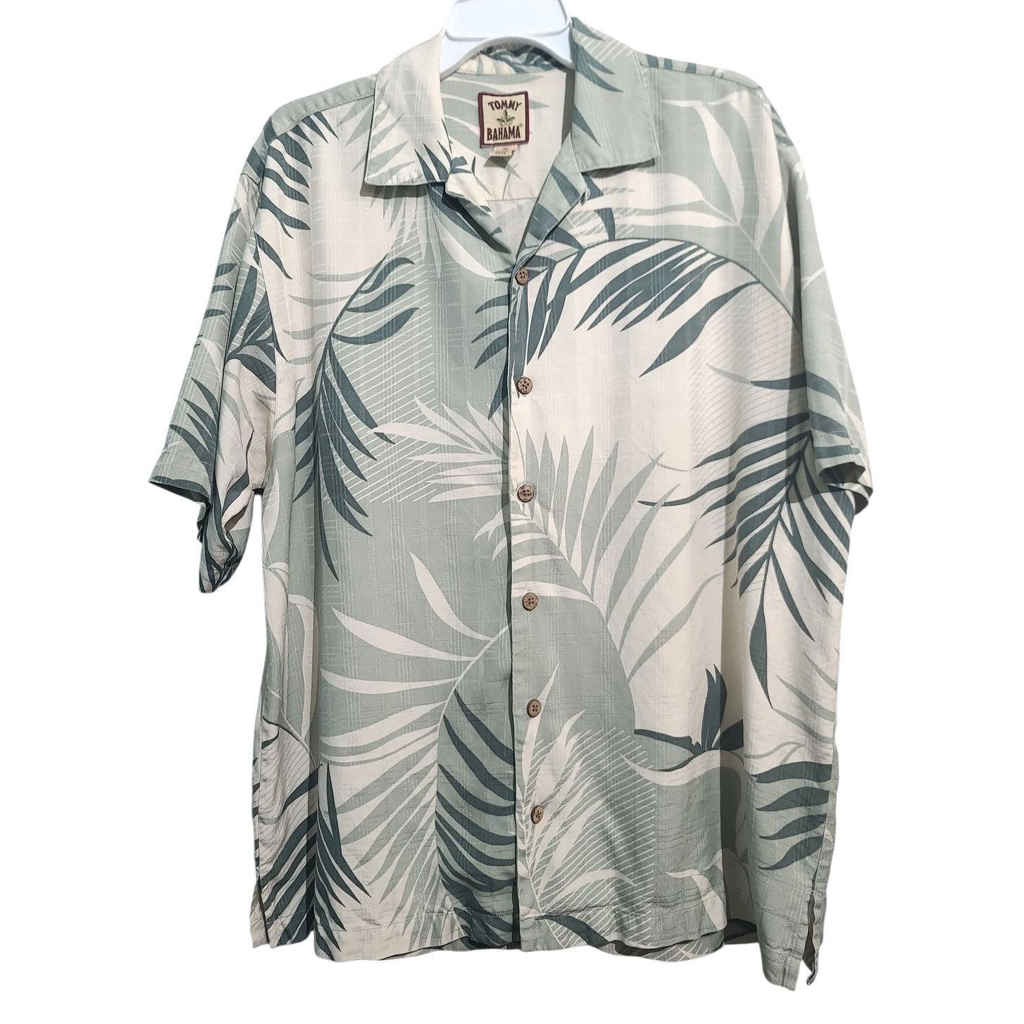 Tommy Bahama Tommy Bahama Vintage Silk Frond Print Button-Up Shirt M Size US M / EU 48-50 / 2 - 1 Thumbnail