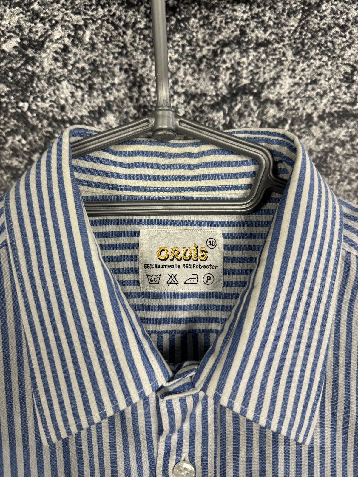Orvis Men’s Orvis Long Sleeve Striped Shirt Button Up Size 40 Size US M / EU 48-50 / 2 - 6 Thumbnail