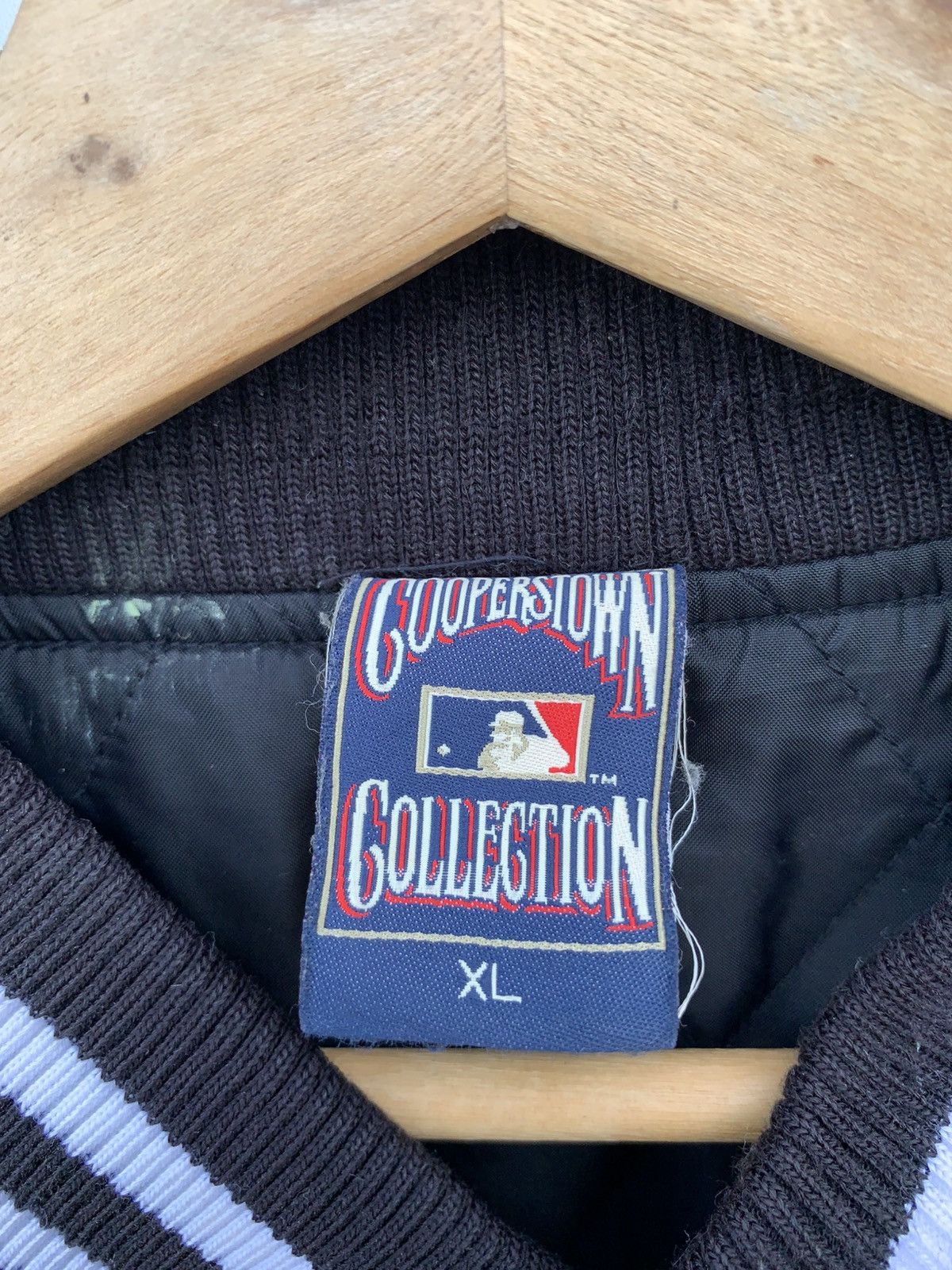 Majestic Vintage MLB SOX Varsity Bomber Jacket Size US XL / EU 56 / 4 - 20 Thumbnail