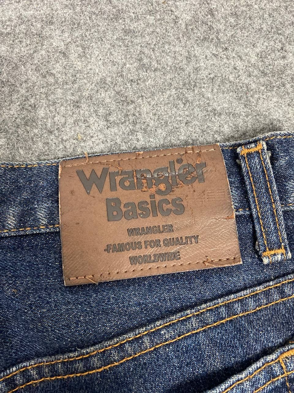 Vintage vintage wrangler basics bootcut flare denim Size US 30 / EU 46 - 4 Thumbnail
