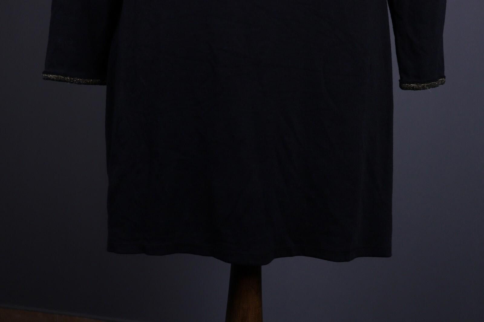 Designer Aventure Des Toiles Designer Black A-Line Dress Size 44 Size M / US 6-8 / IT 42-44 - 8 Thumbnail
