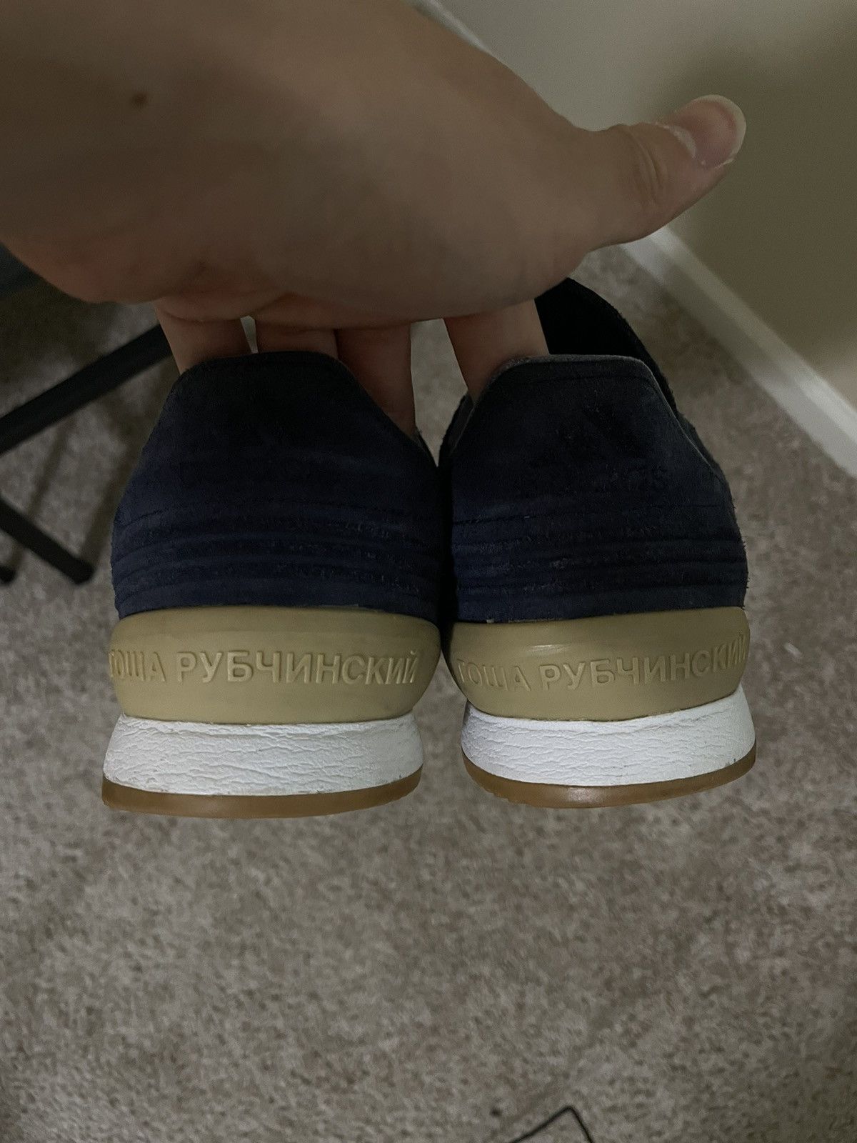Adidas × Gosha Rubchinskiy Gosha Rubchinskiy x Adidas Navy Sneakers Size US 10.5 / EU 43-44 - 1 Thumbnail