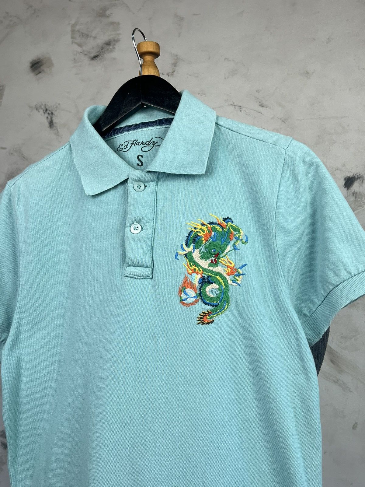 Ed Hardy Ed Hardy Polo Shirt Size S - M Size US S / EU 44-46 / 1 - 2 Thumbnail
