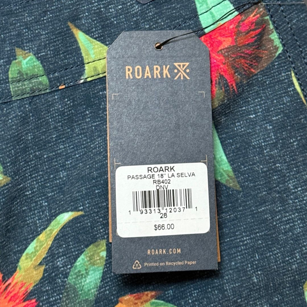 Roark Roark Passage 18" La Selva RB402 DNV Boarshorts Size 28 NWT Size US 28 / EU 44 - 3 Thumbnail