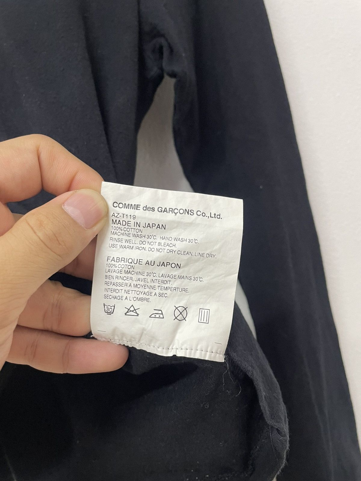 Comme des Garcons Longsleve Comme Des Gracons Shirt Size XXS / US 00 / IT 34 - 6 Thumbnail