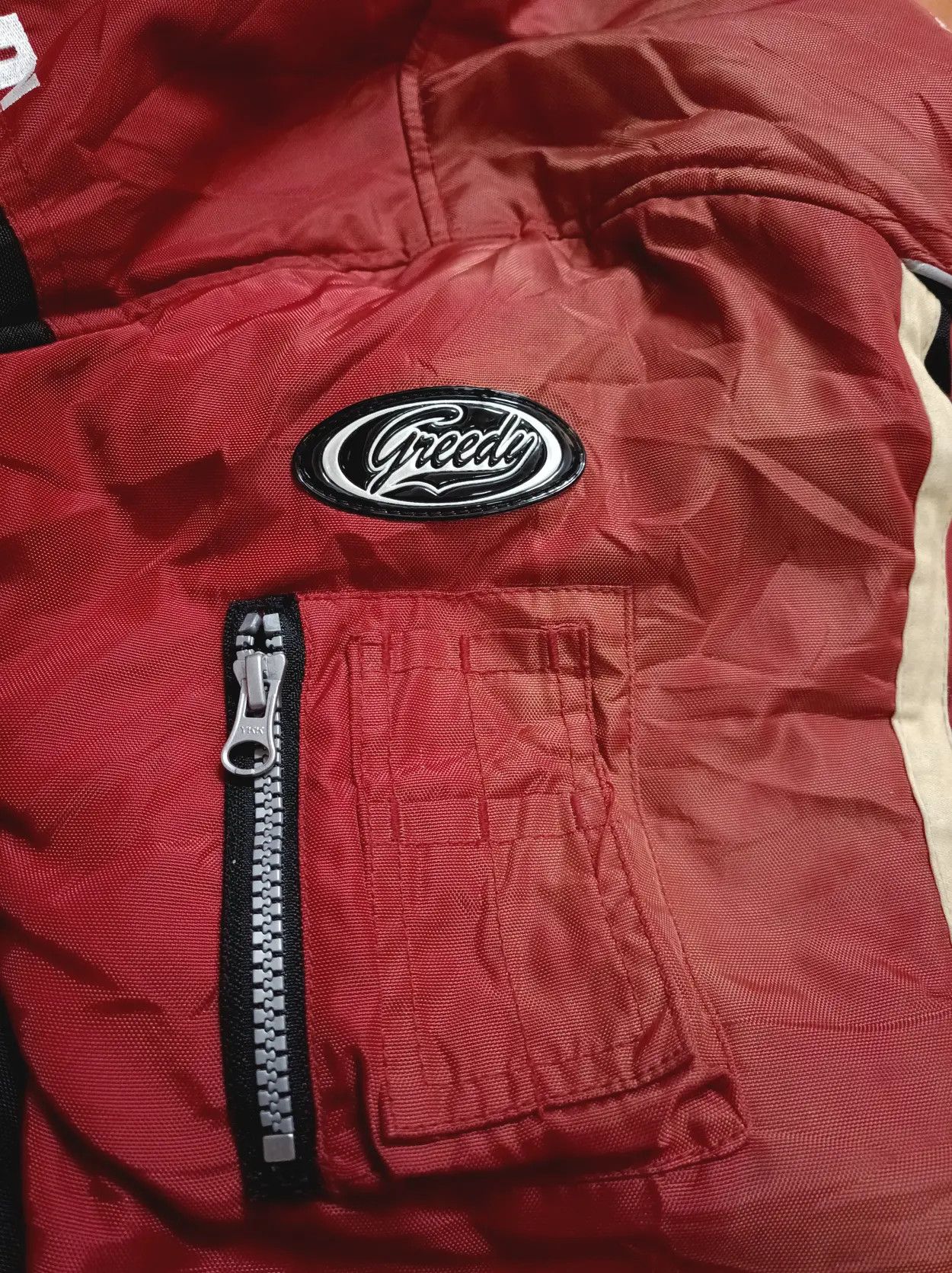 Greedy Genius VINTAGE GREEDY RACING REVERSABLE JACKET. Size US L / EU 52-54 / 3 - 8 Thumbnail