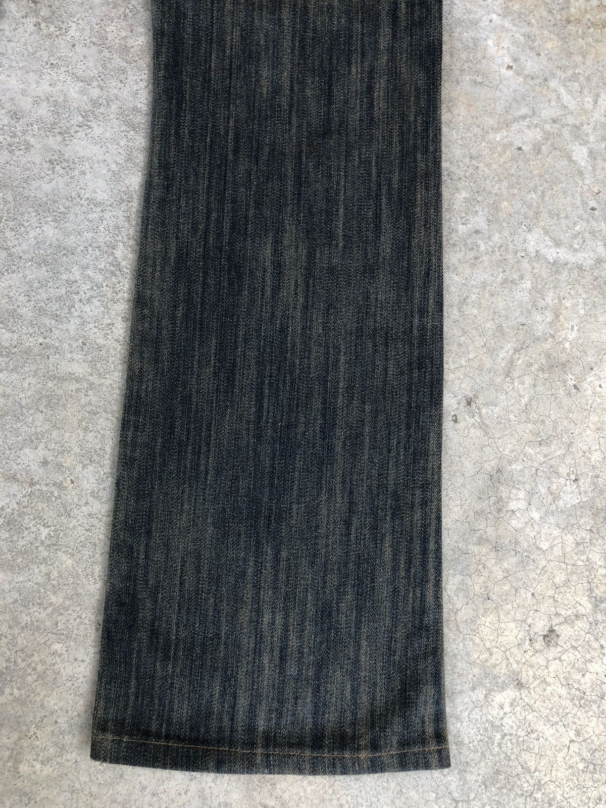 Japanese Brand Krush Flared Jeans Distressed Jeans Size US 28 / EU 44 - 12 Thumbnail
