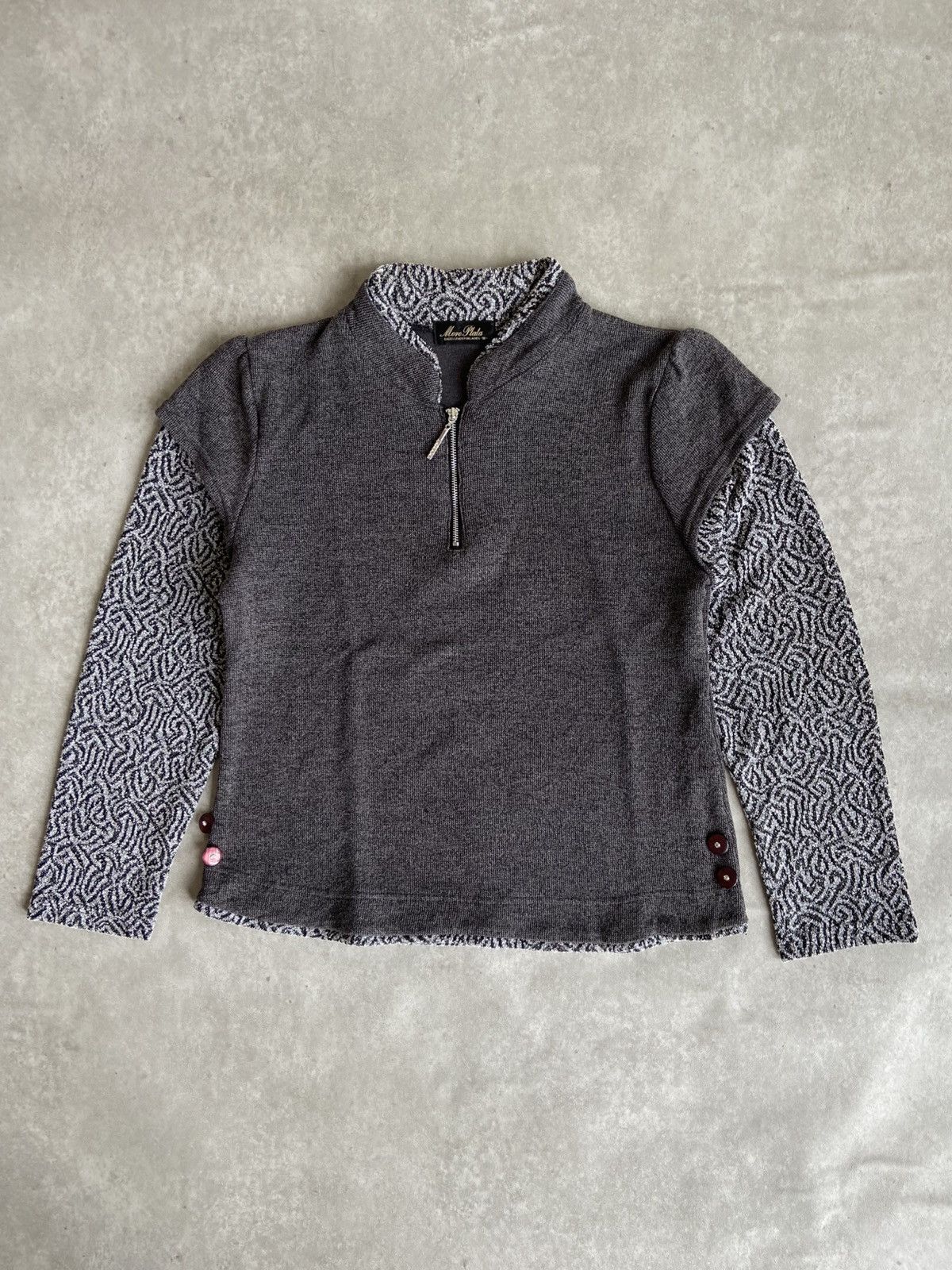 Hysteric Glamour × If Six Was Nine × Japanese Brand More Plata Double Layer Longsleeve Size US M / EU 48-50 / 2 - 1 Thumbnail