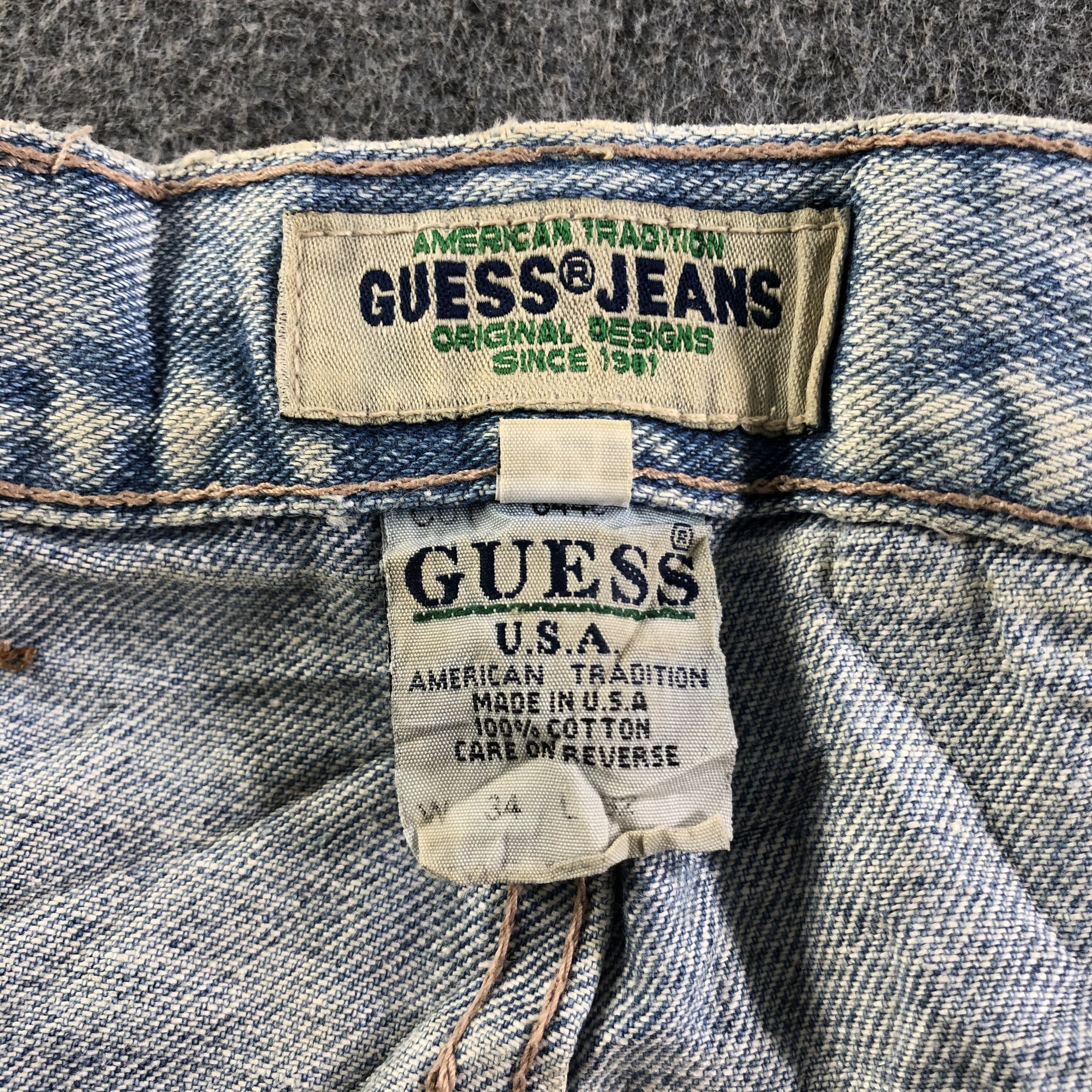Guess × Vintage Vintage Guess Jeans-J4050 Size 34" / US 12 / IT 48 - 11 Thumbnail