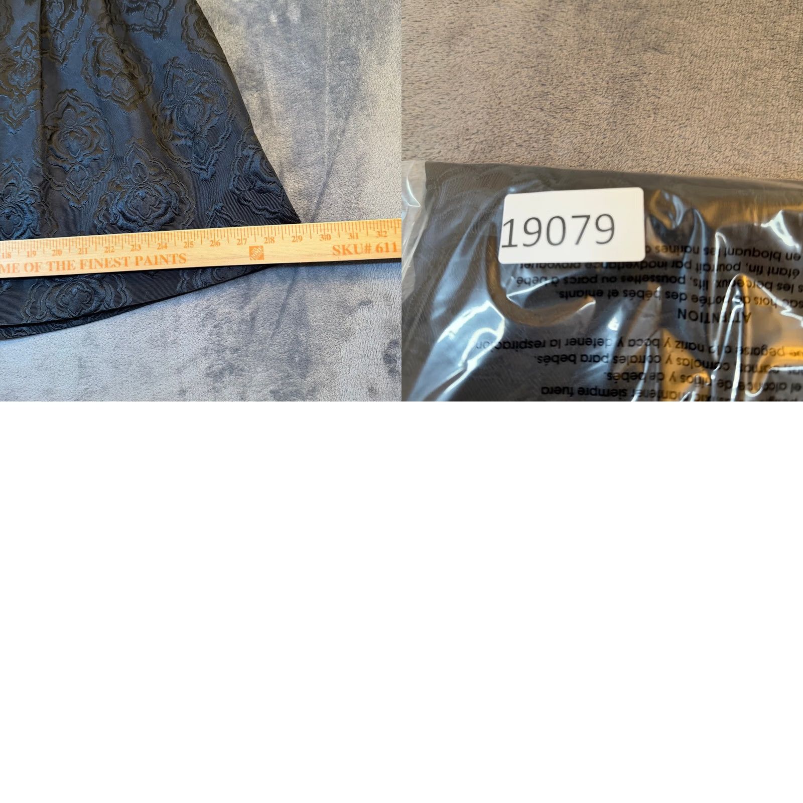 Talbots Talbots Damask Jacquard A-Line Skirt Womens Size 2 Black Pleated Brocade Size 26" / US 2 / IT 38 - 8 Thumbnail
