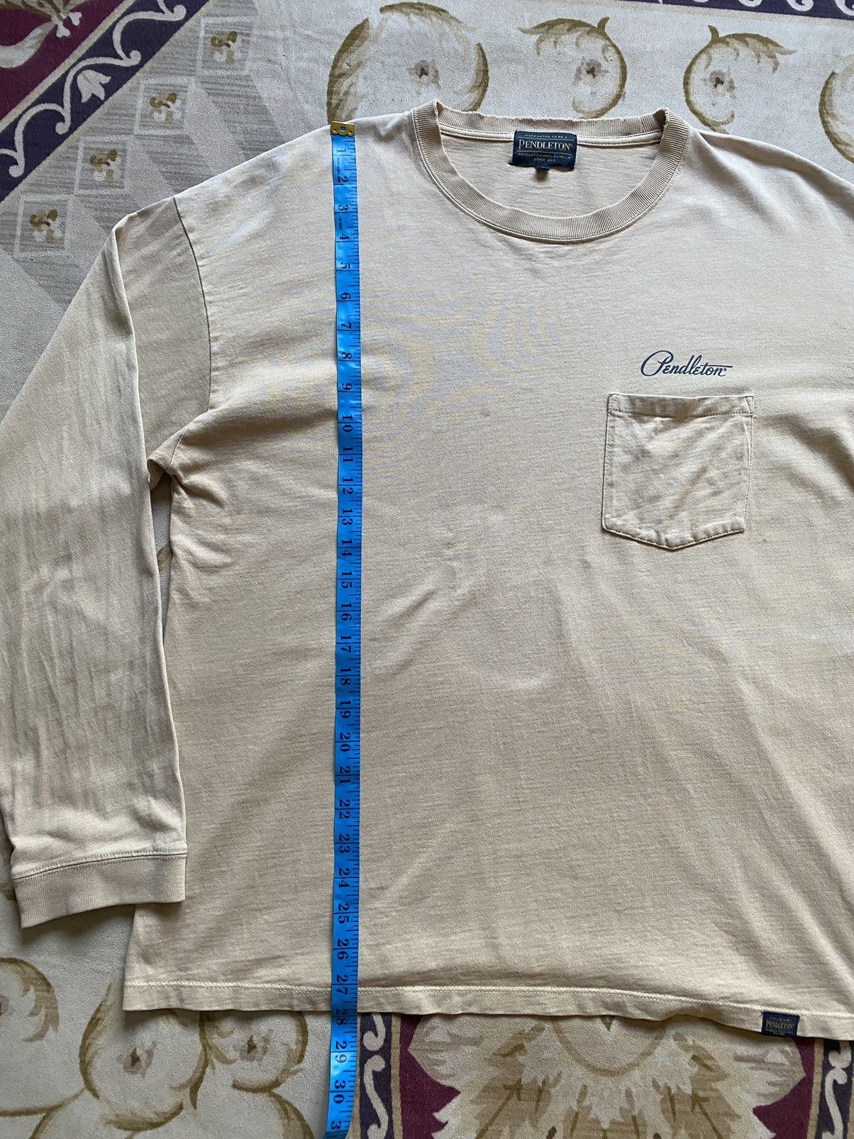Japanese Brand Pendleton Navajo Long Sleeve Tee Size US L / EU 52-54 / 3 - 12 Thumbnail