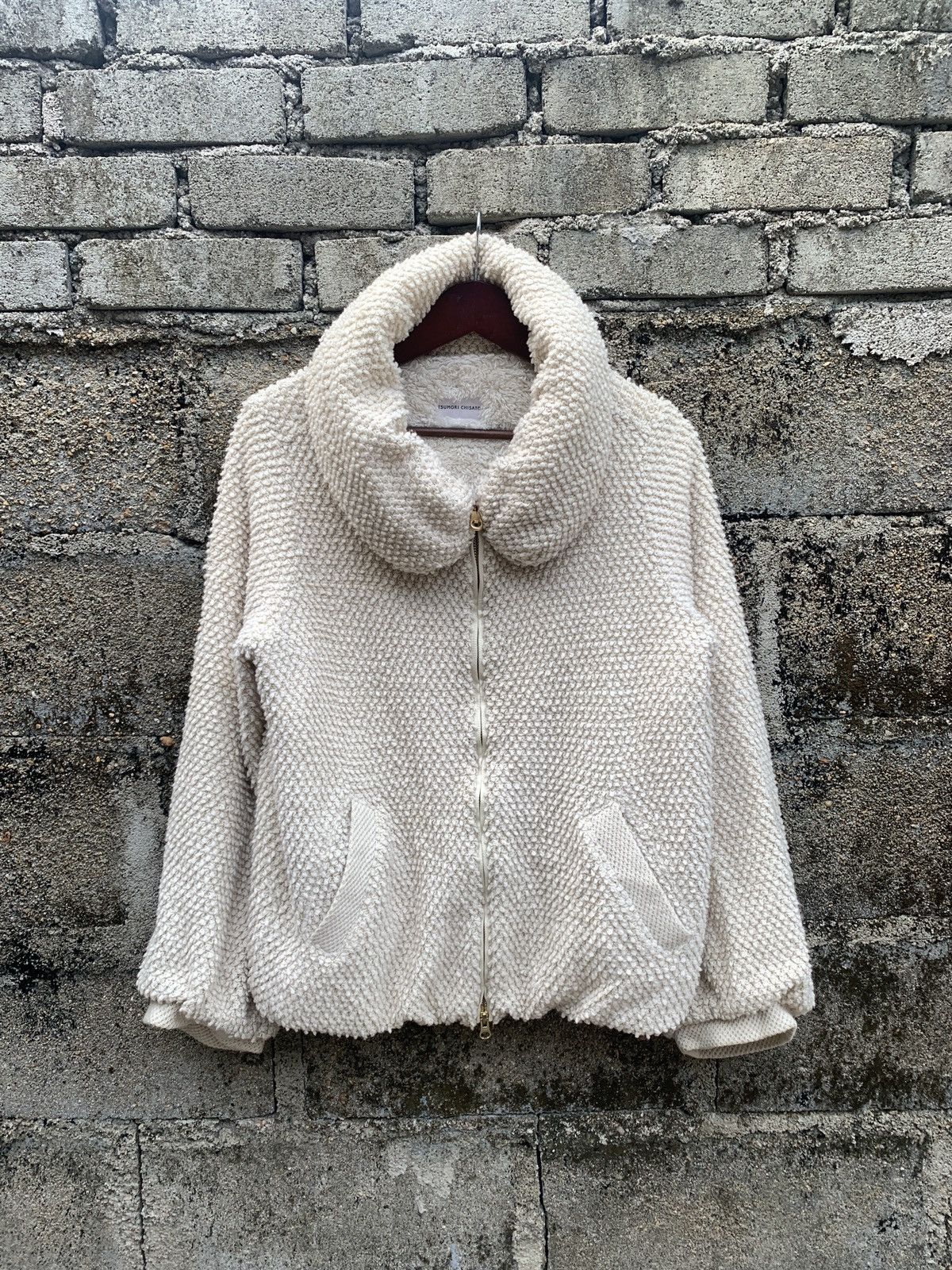 Issey Miyake × Japanese Brand × Tsumori Chisato Tsumori Chisato Sherpa Fleece Jacket Size US M / EU 48-50 / 2 - 2 Thumbnail