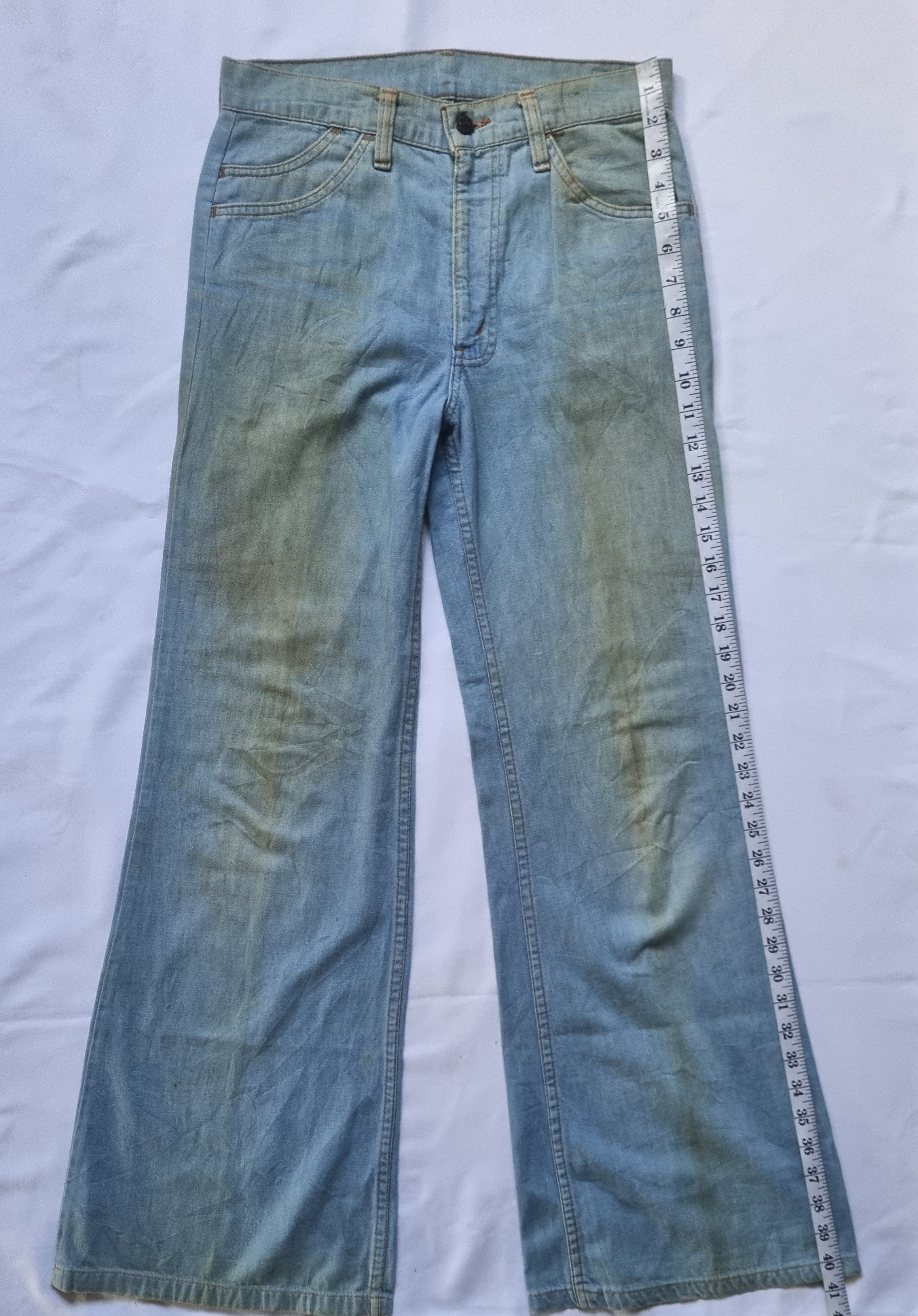 Levi's × Vintage Vintage 70s Levi's Fresh Produce Jeans Size US 28 / EU 44 - 8 Thumbnail