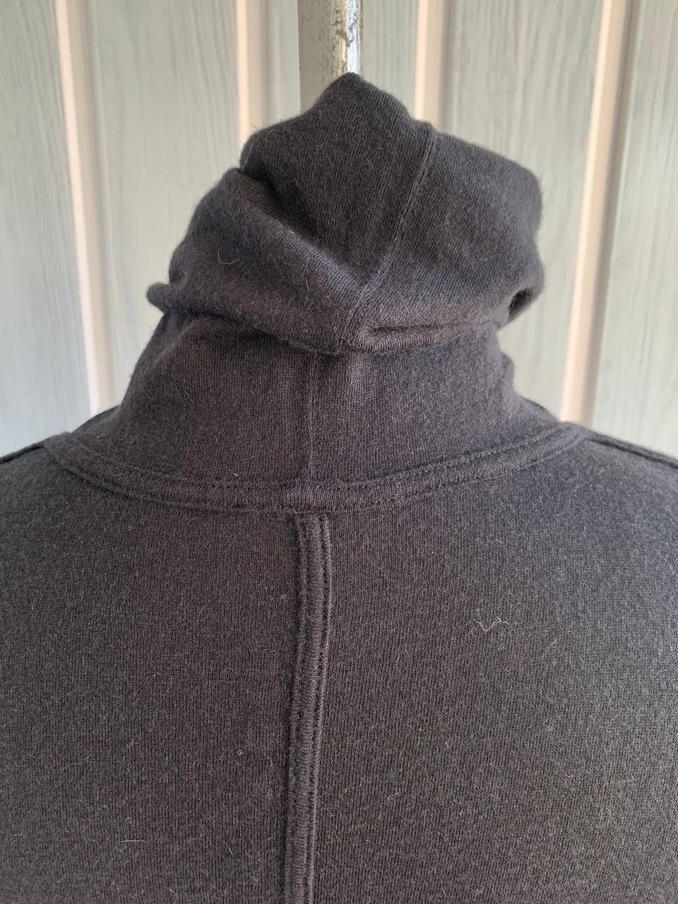 Rick Owens Rick Owens Lilies Black Angora Wool Blend Turtleneck Dress Size M / US 6-8 / IT 42-44 - 13 Thumbnail
