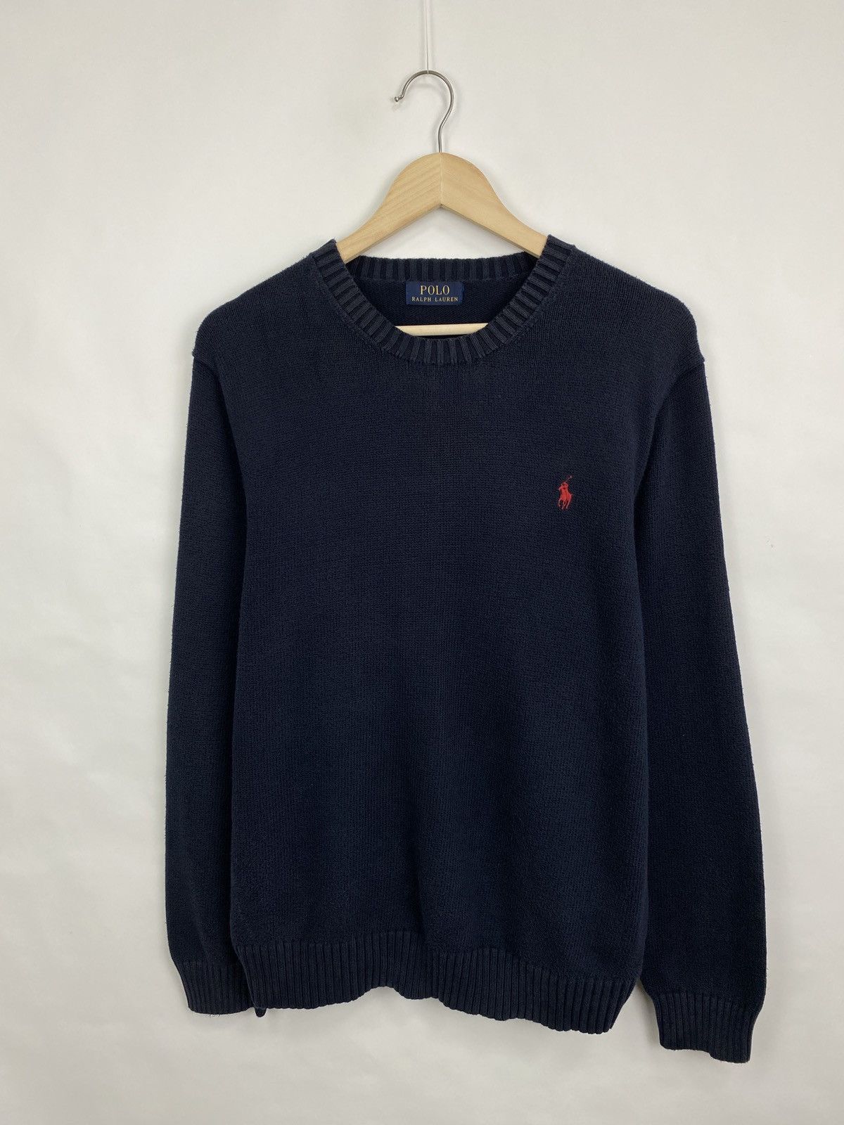 Polo Ralph Lauren 🇺🇸 Vintage Y2K Ralph Lauren Knitted Sweater Rare Retro Aran Size US M / EU 48-50 / 2 - 3 Thumbnail