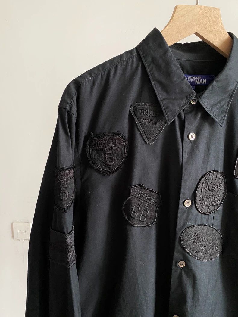Junya Watanabe Junya Watanabe 2003SS Badge Decor Shirt Size US L / EU 52-54 / 3 - 3 Thumbnail