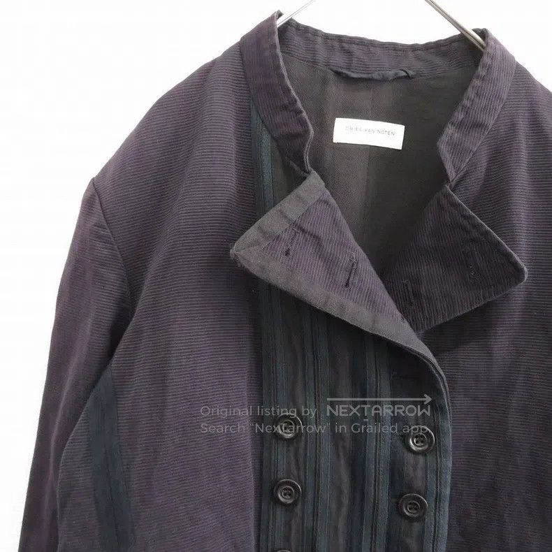 Dries Van Noten Dries Van Noten Double-Breasted Napoleon Jacket Size US M / EU 48-50 / 2 - 3 Thumbnail
