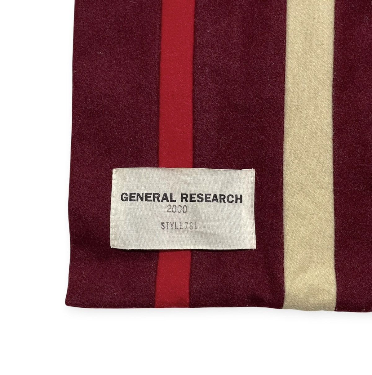 General Research 00AW General Research Schoolboy Scarf Size ONE SIZE - 5 Thumbnail