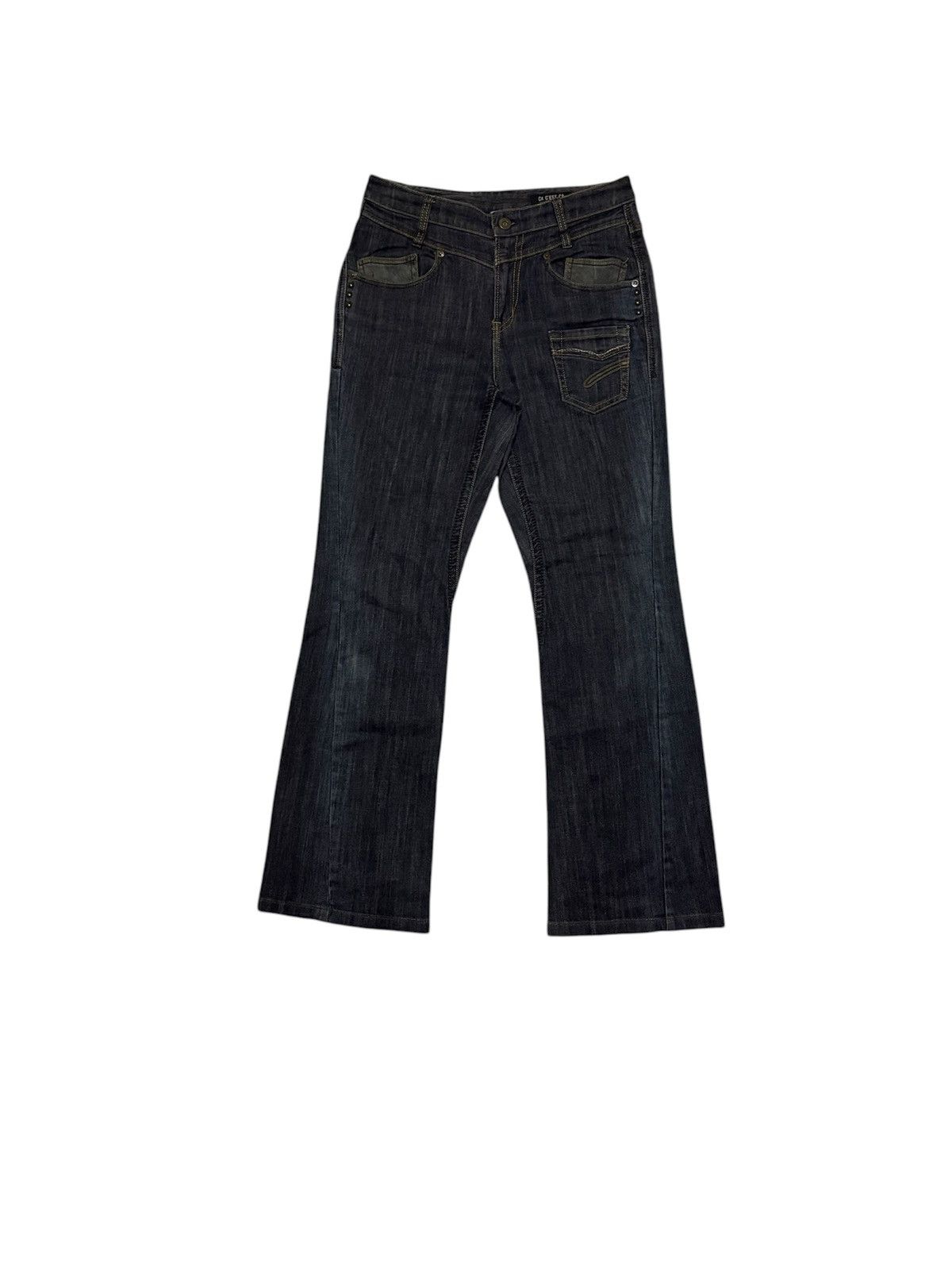 Japanese Brand × Vintage Japanese Comme Ci Comme Ca Streetwear Jeans Flared Denim Size US 28 / EU 44 - 1 Thumbnail