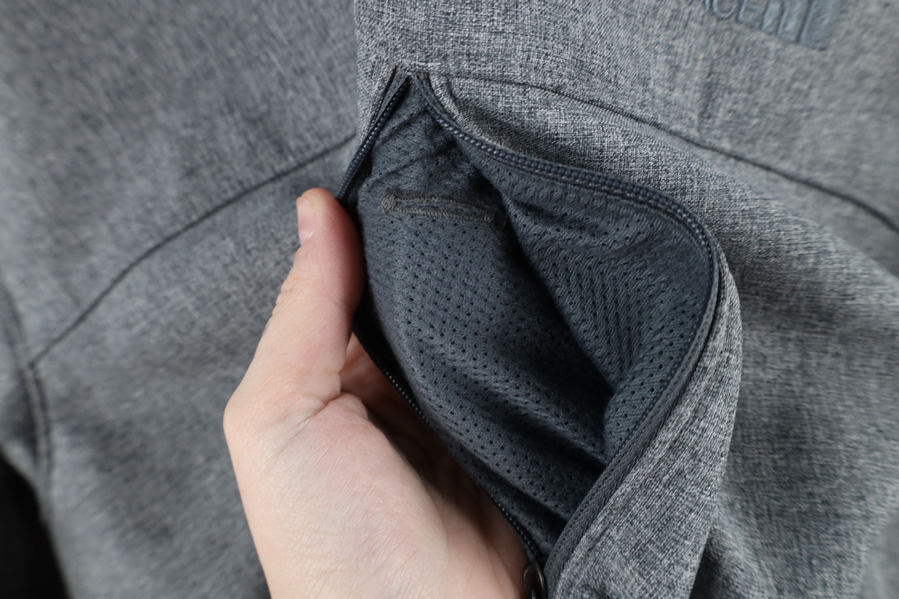 The North Face × Vintage The North Face Fleece Lined Soft Shell Jacket Chambray Size US M / EU 48-50 / 2 - 9 Thumbnail