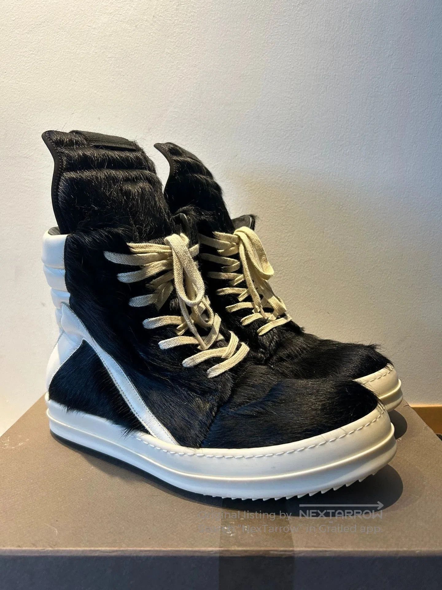 Rick Owens rick owens triangle hair sneakers size 42 Size US 9 / EU 42 - 3 Thumbnail