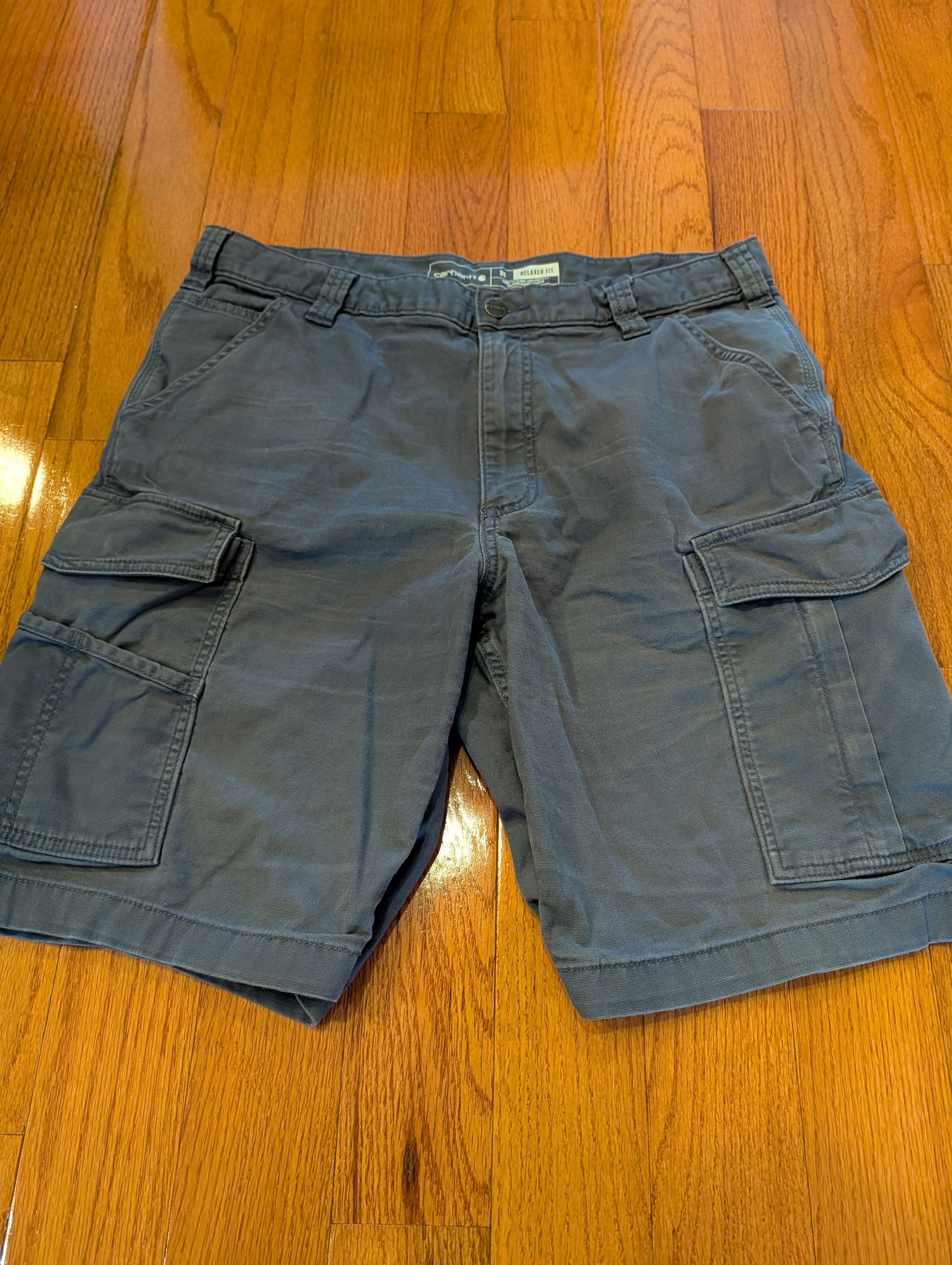 Carhartt Carhartt Relaxed Fit Gray Size 36 Shorts Size US 36 / EU 52 - 5 Thumbnail