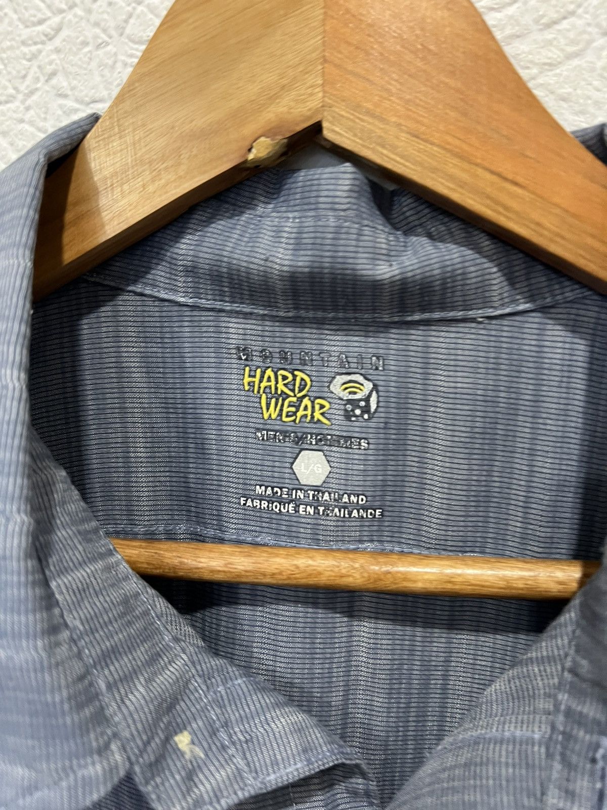 Mountain Hardwear Mountain Hardwear Blue Shirt Button Up Mens Size US L / EU 52-54 / 3 - 3 Thumbnail