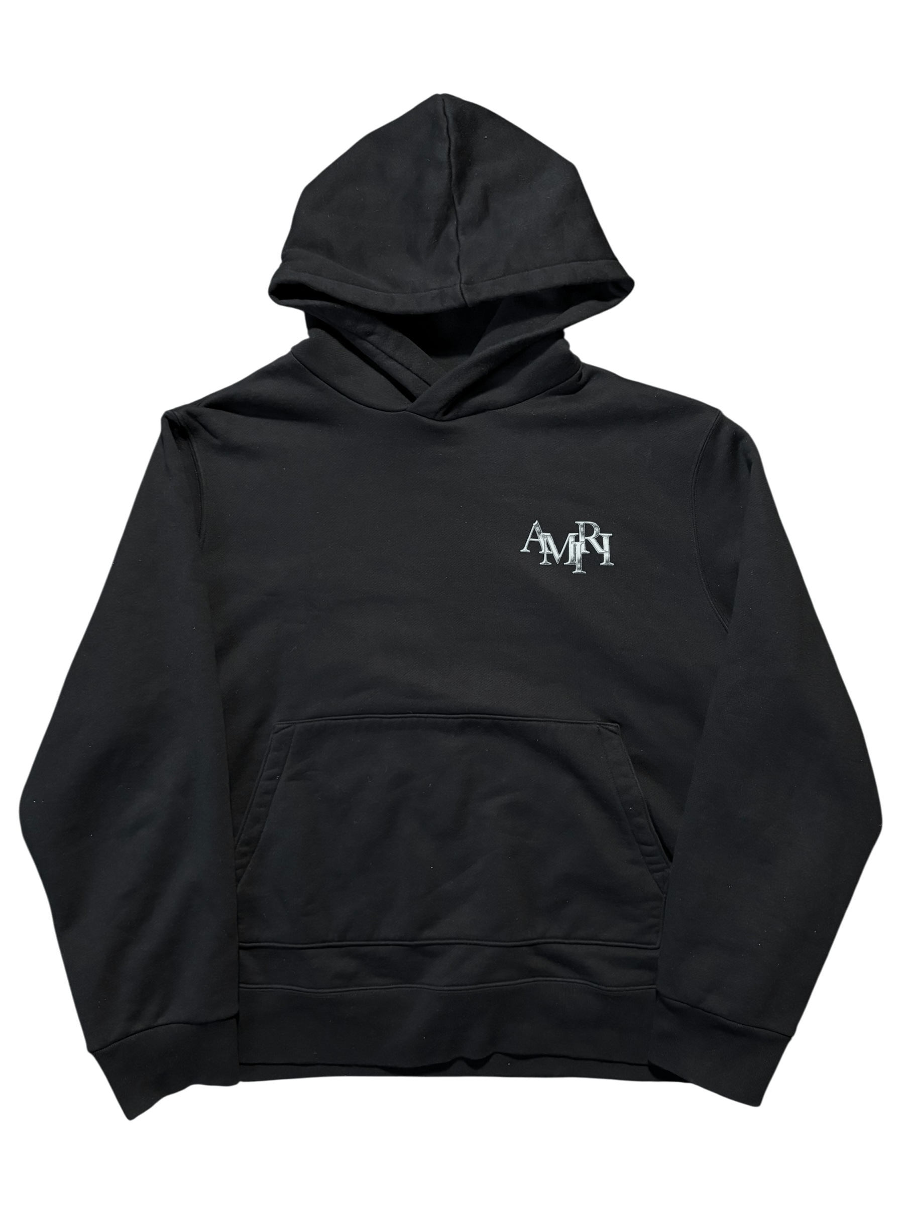Amiri Amiri Metallic Logo Pullover Hoodie - Size XXXL Size US XXL / EU 58 / 5 - 1 Thumbnail