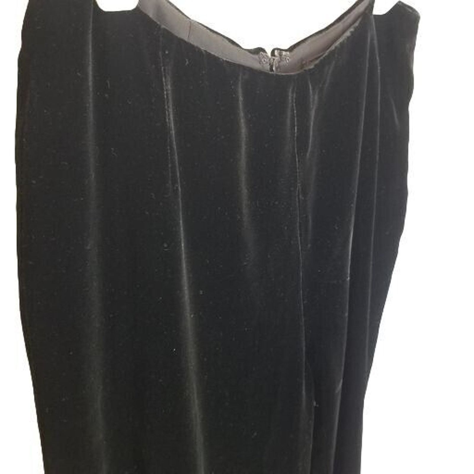 Lafayette 148 Lafayette 148 New York Womens Wide Leg Velvet Pants 4 Silk Size 27" / US 4 / IT 40 - 4 Thumbnail