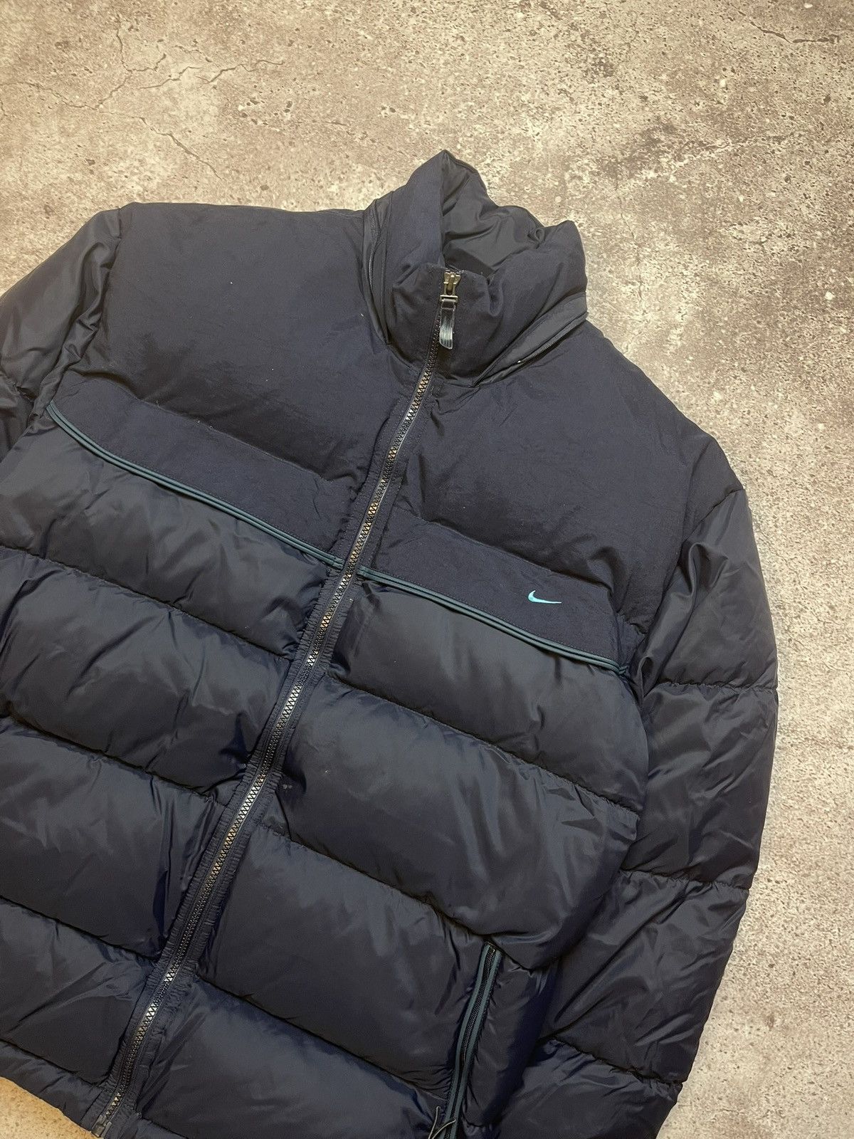 Vintage Vintage Nike Puffer Down Jacket 90s Y2K Size US M / EU 48-50 / 2 - 2 Thumbnail