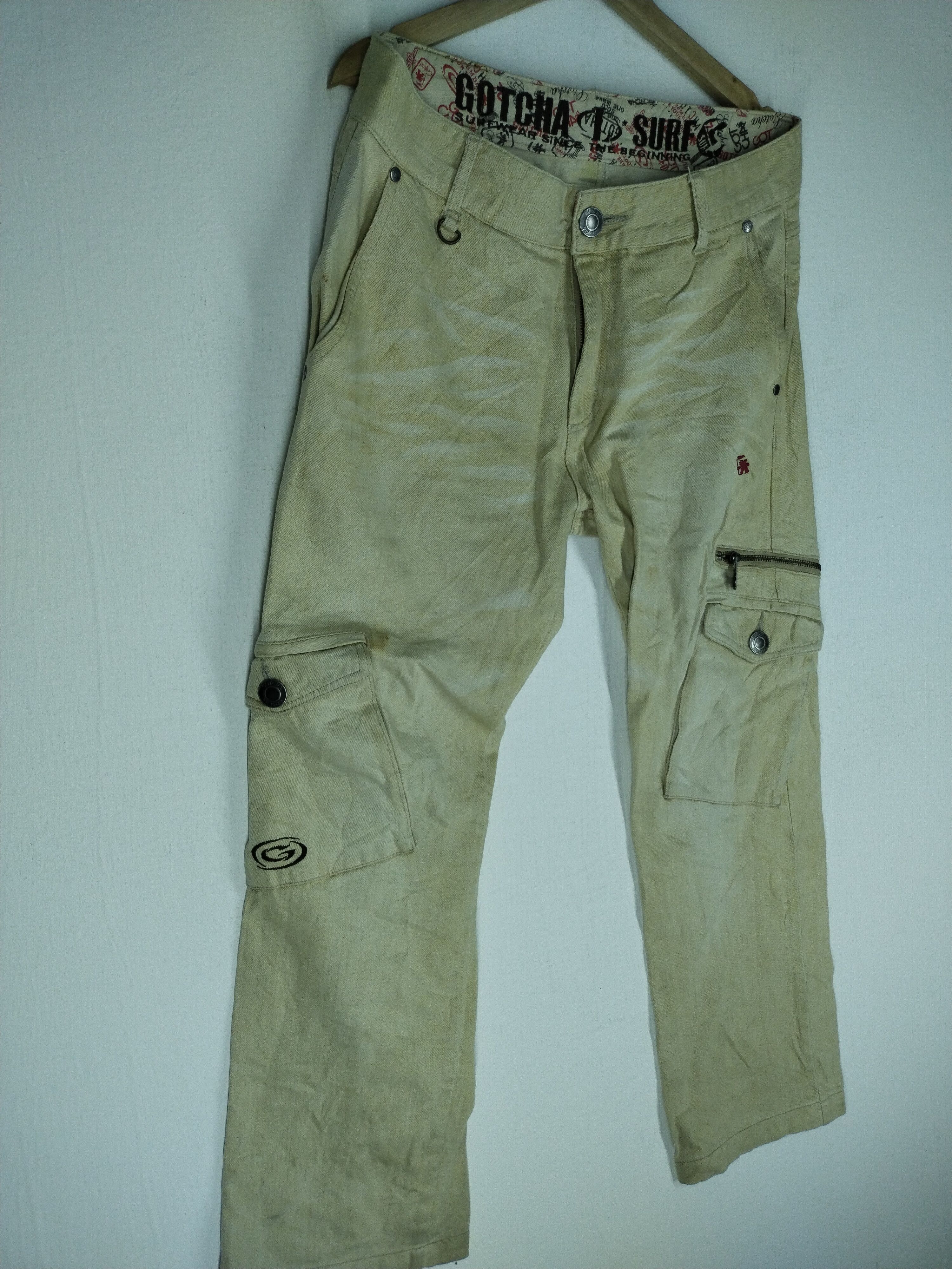 Gotcha Vtg Gotcha Surf Cargo Pants Size US 36 / EU 52 - 2 Thumbnail
