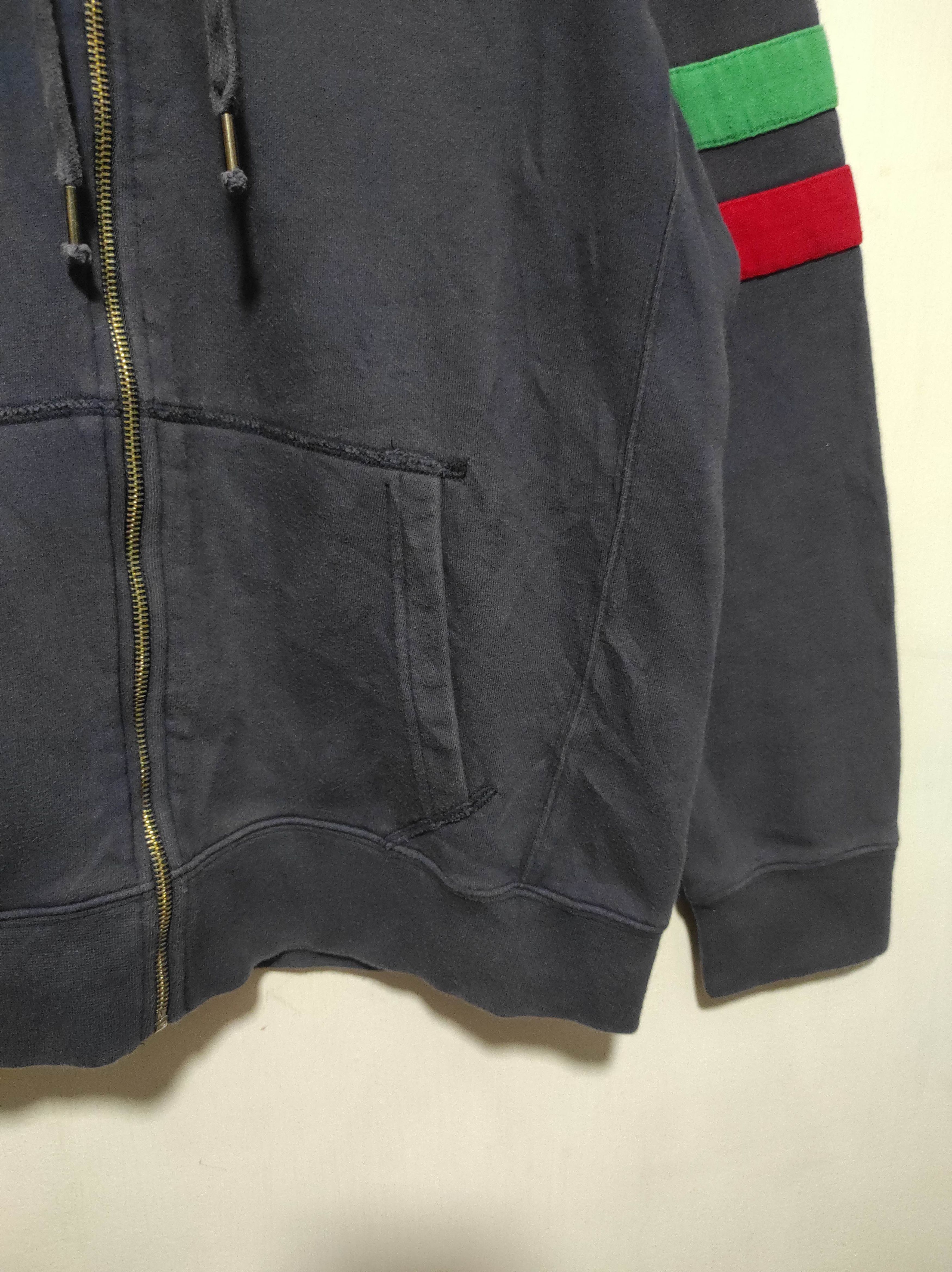 Hysteric Glamour Hydrogen navy faded Zipper Fur Hoodie LGB IfSixWasNine style Size US L / EU 52-54 / 3 - 8 Thumbnail