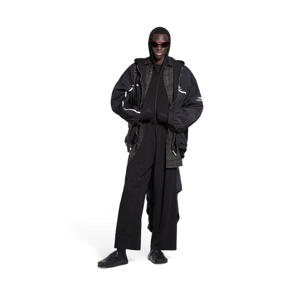 Balenciaga *RARE* BALENCIAGA 4 LAYERED TRACKSUIT OVERSIZED JACKET DEMNA Size US L / EU 52-54 / 3 - 2 Thumbnail