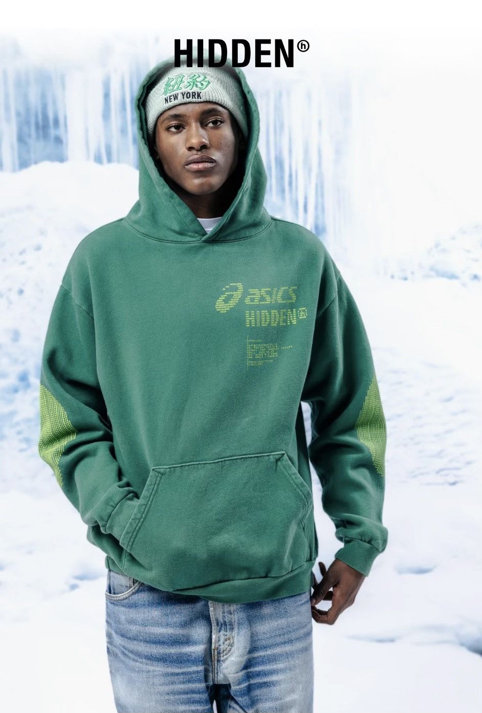 Asics × HIDDEN Hidden NY x Asics Hoodie Size US M / EU 48-50 / 2 - 1 Thumbnail
