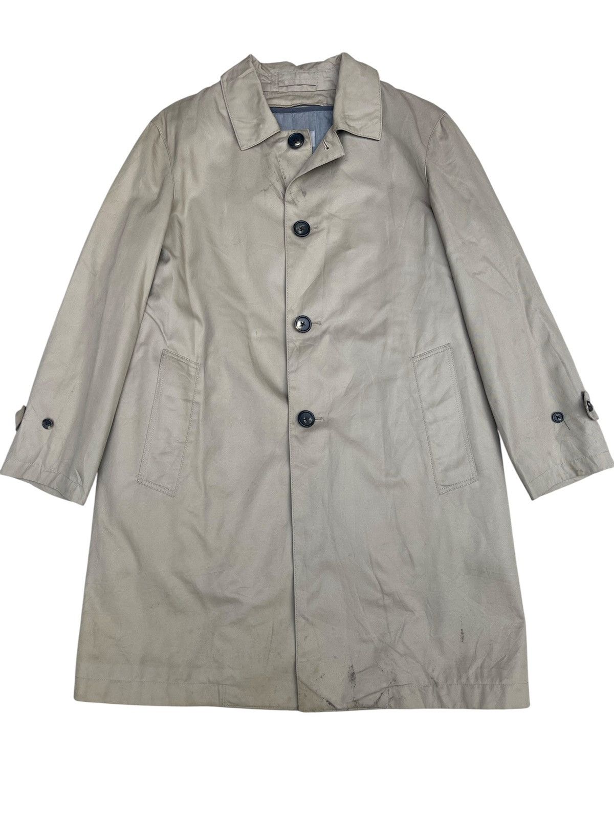 Margaret Howell Margaret Howell Classic Beige Trench Coat - Size M Size US M / EU 48-50 / 2 - 1 Thumbnail