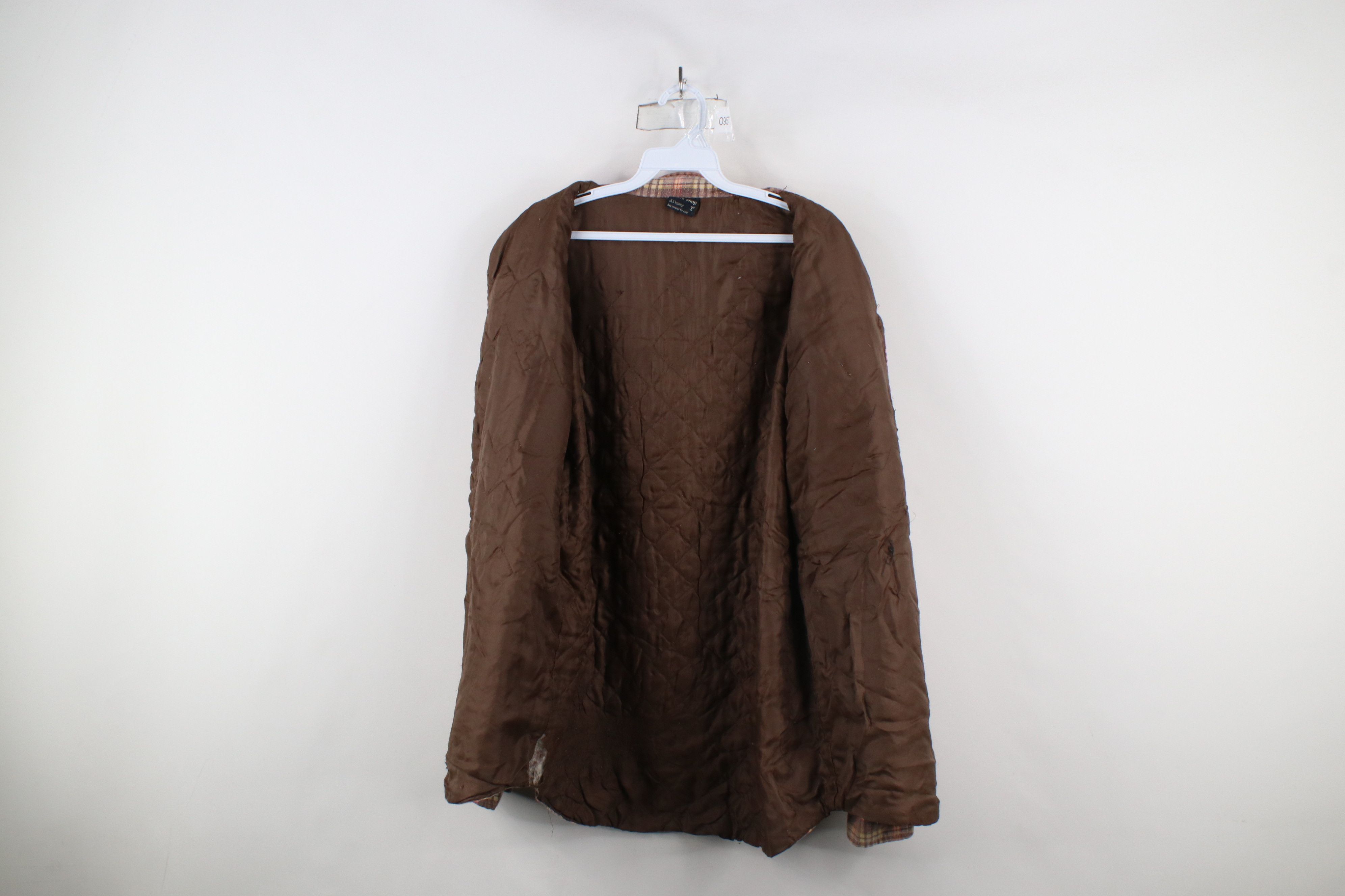 Vintage Vintage 70s Streetwear Flannel Button Shirt Jacket USA Size US L / EU 52-54 / 3 - 9 Thumbnail