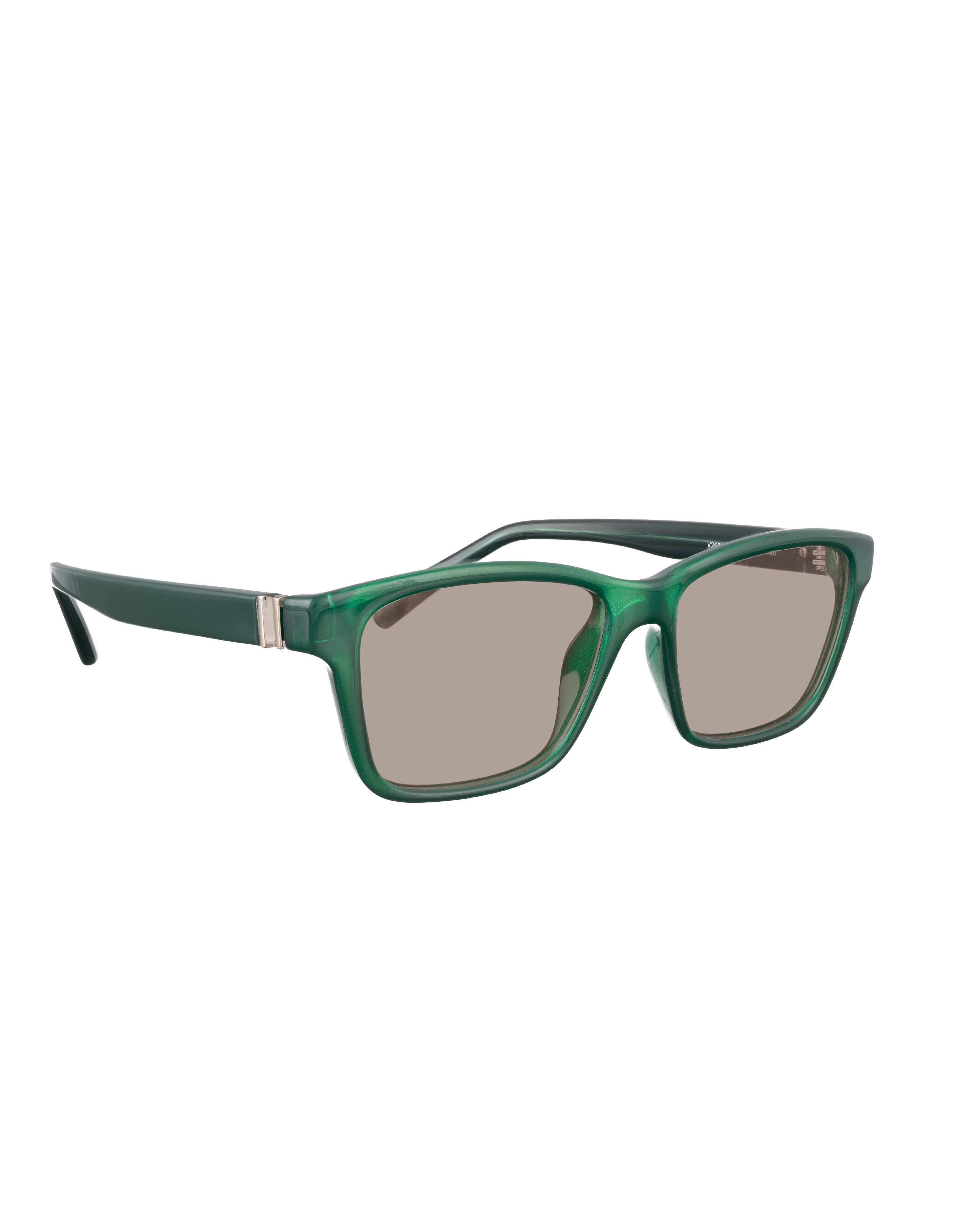 Valentino Valentino 00s Black & Green Nerd Sunglasses Size ONE SIZE - 2 Thumbnail